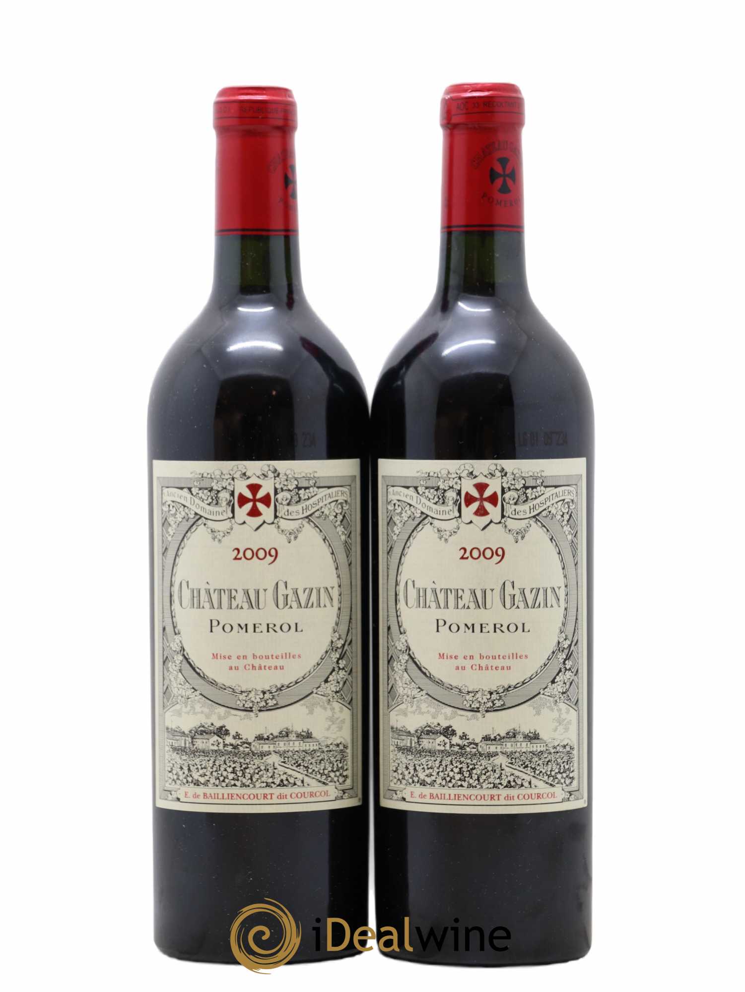 Château Gazin 2009 - Lot de 2 bouteilles - 0