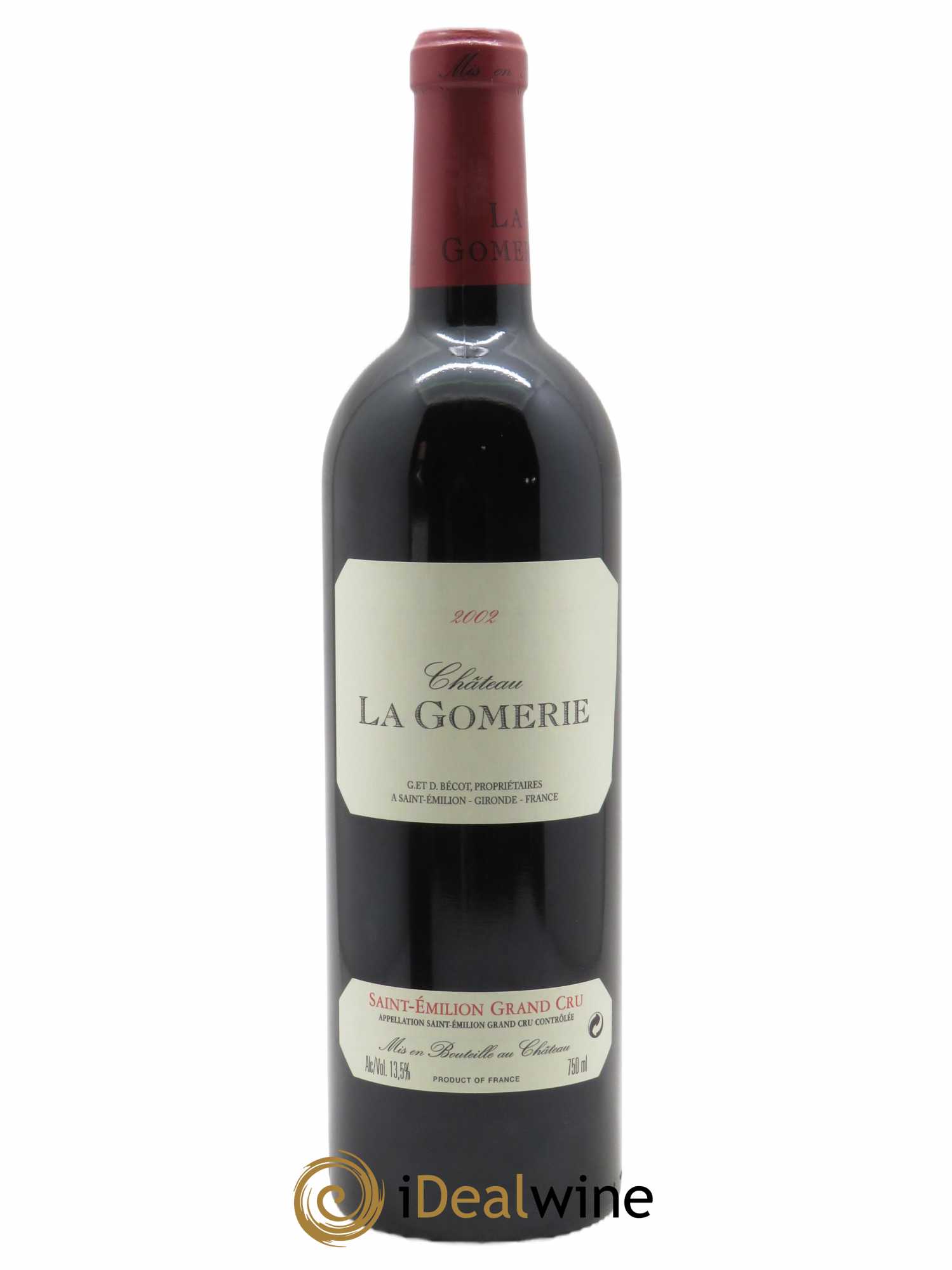 Château La Gomerie 2002 - Lot of 1 bottle - 0