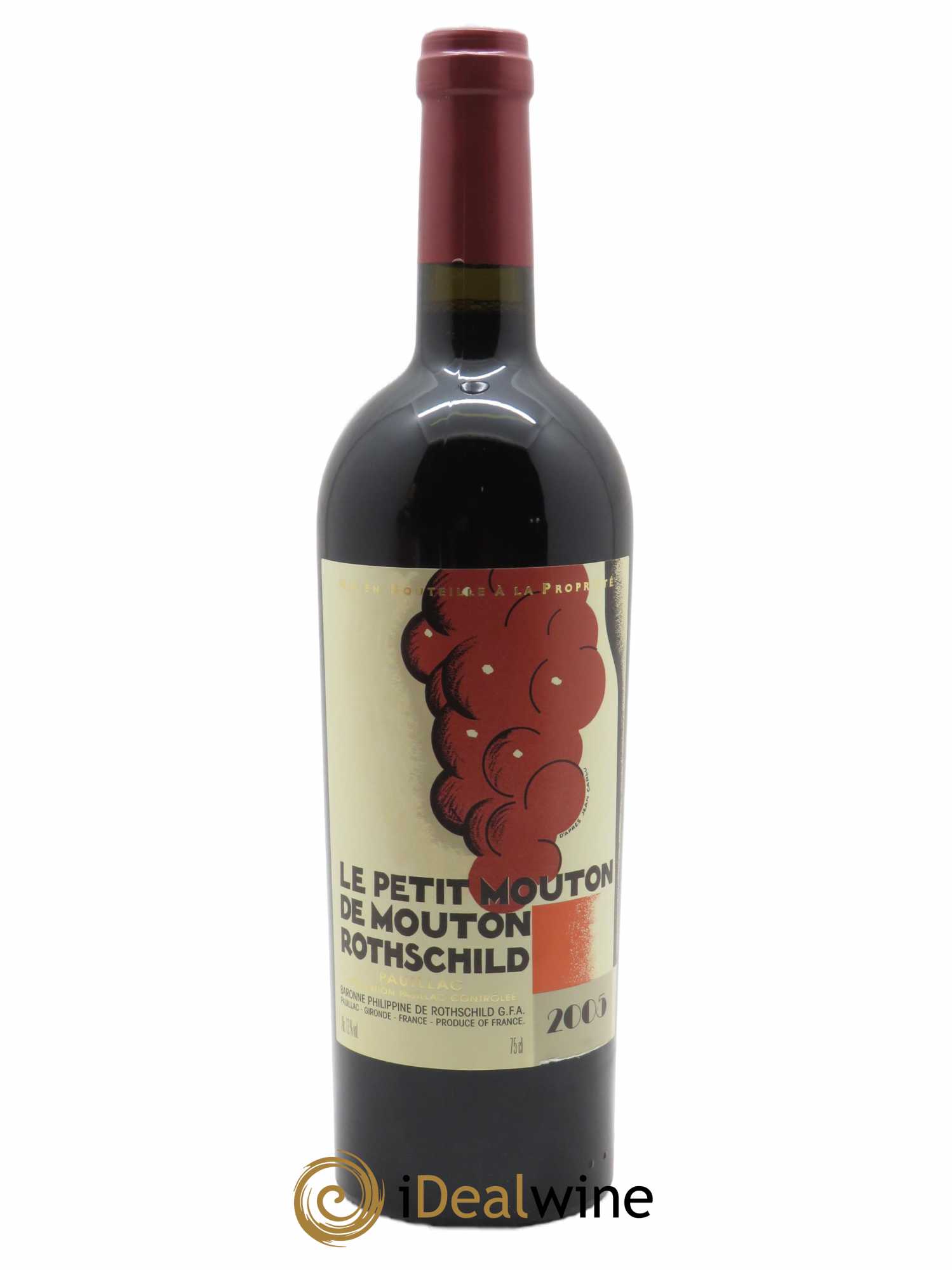 Petit Mouton Second Vin 2005 - Lot of 1 bottle - 0