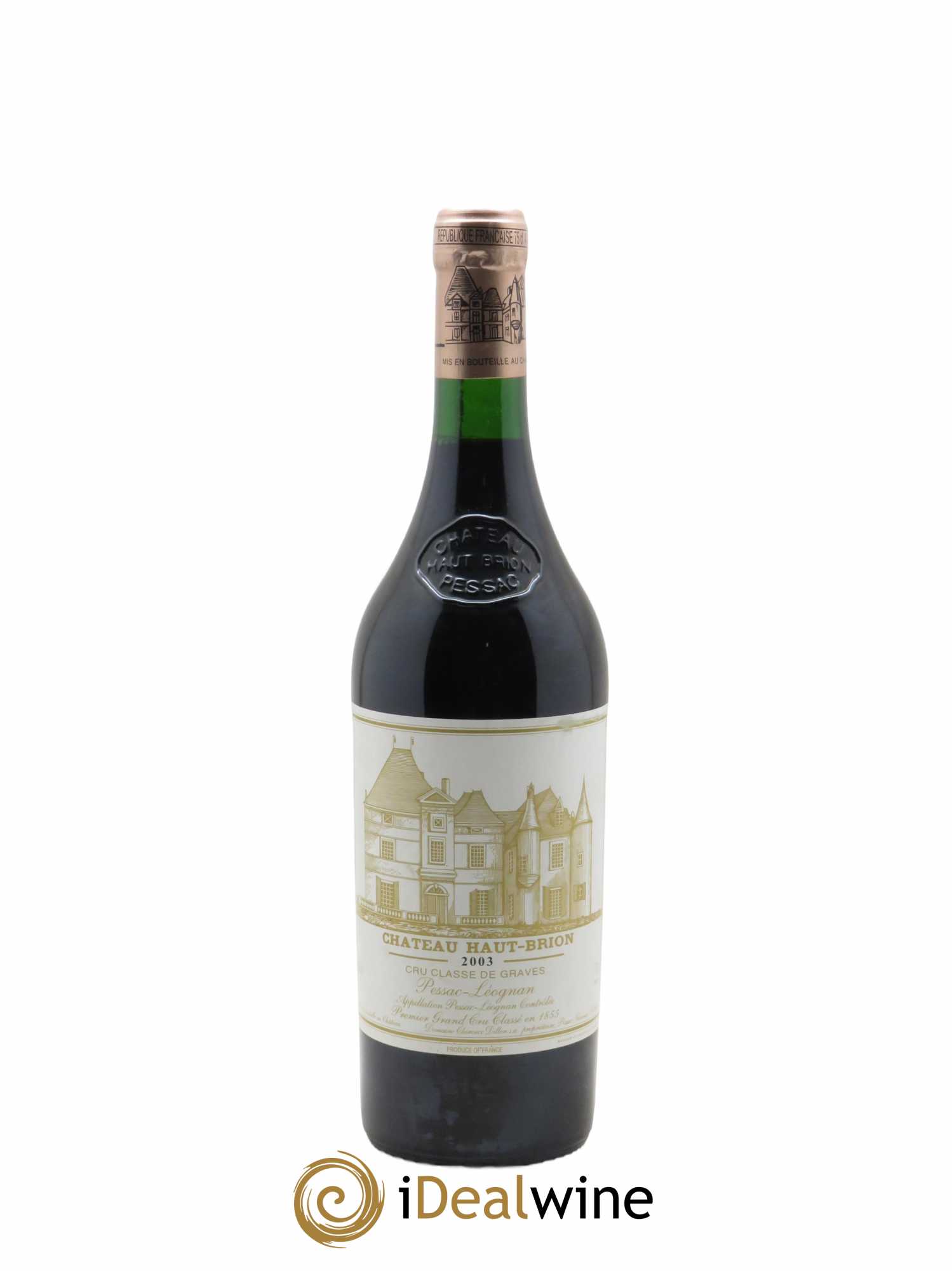 Château Haut Brion 1er Grand Cru Classé 2003 - Lot de 1 bouteille - 0