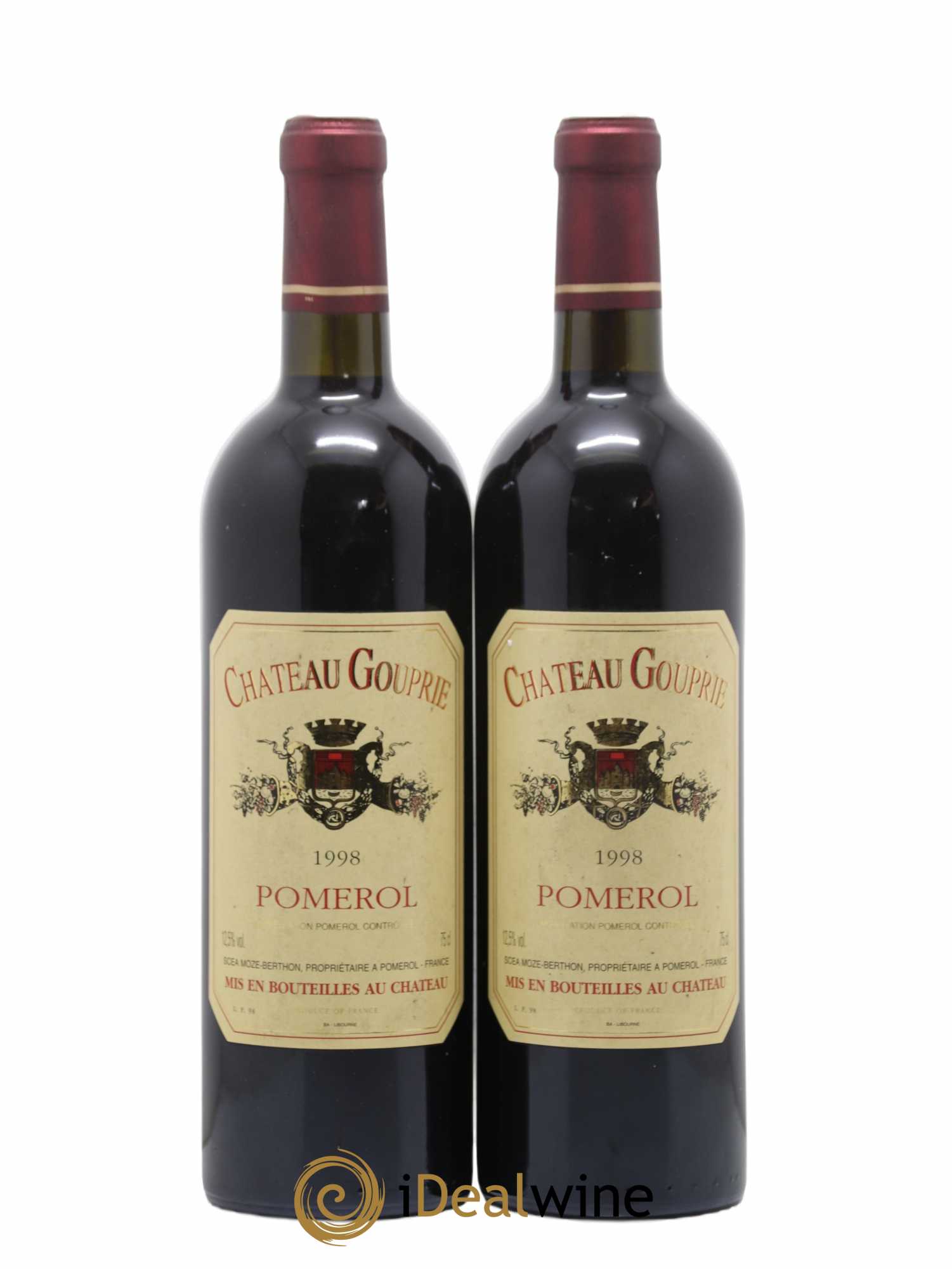 Pomerol 1998 - Posten von 2 Flaschen - 0