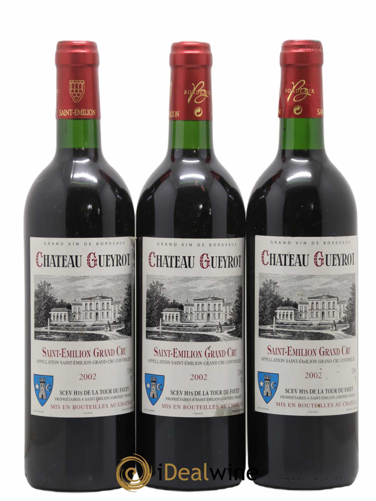 Saint-Émilion Grand Cru Château Gueyrot 2002 - Lot de 6 bouteilles - 2