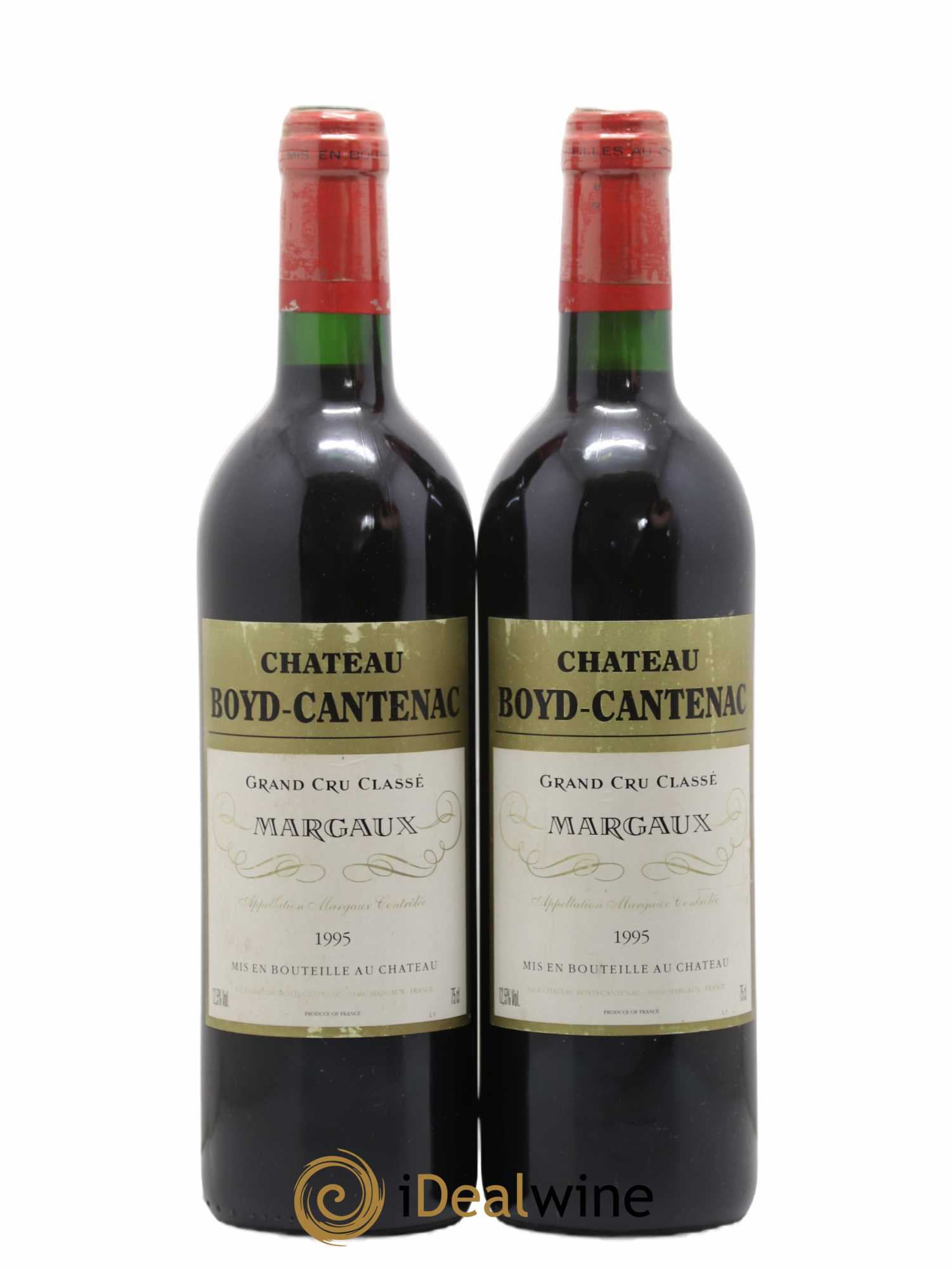 Château Boyd Cantenac 3ème Grand Cru Classé 1995 - Lot de 2 bouteilles - 0
