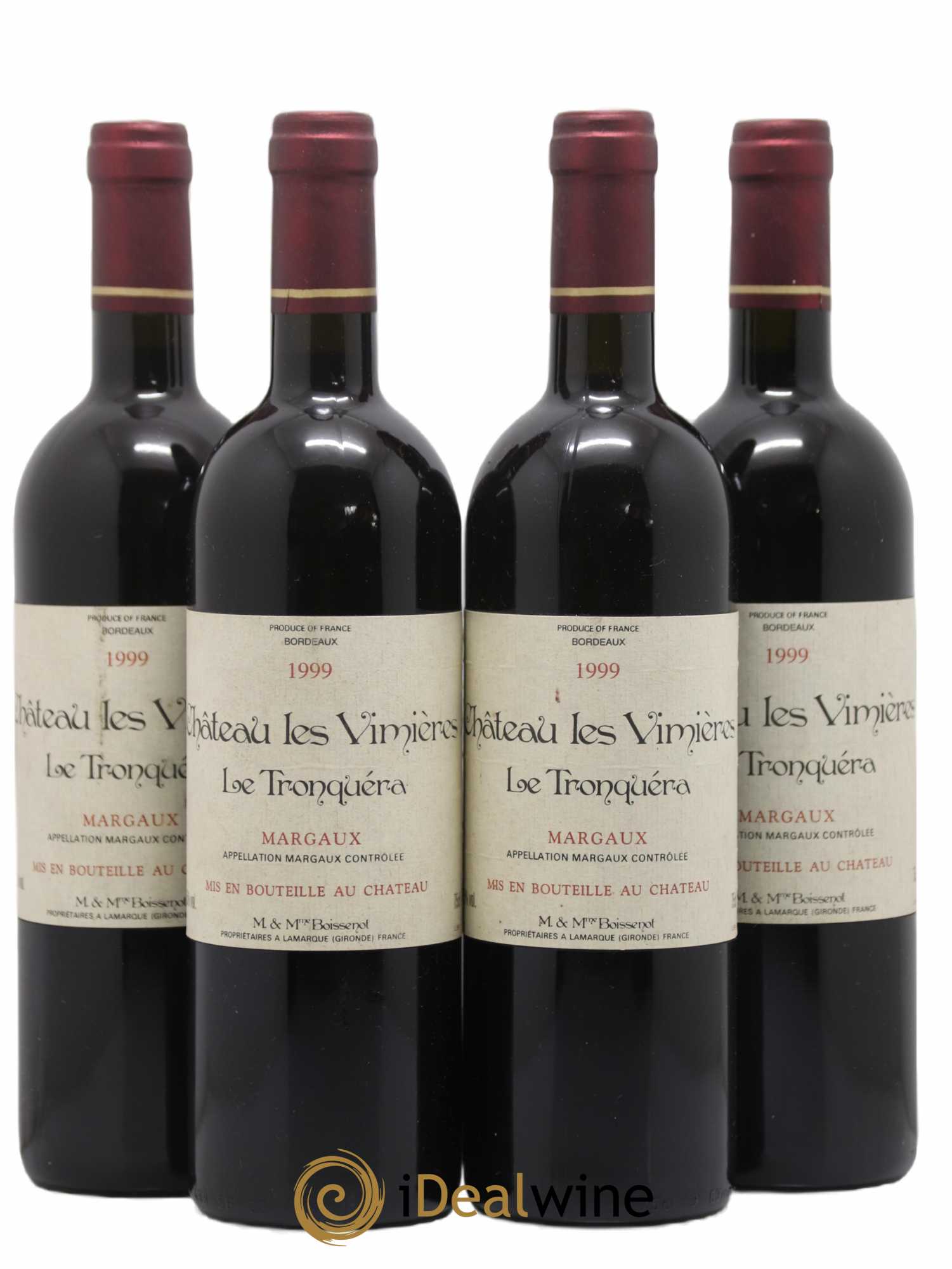 Bordeaux 1999 - Posten von 4 Flaschen - 0