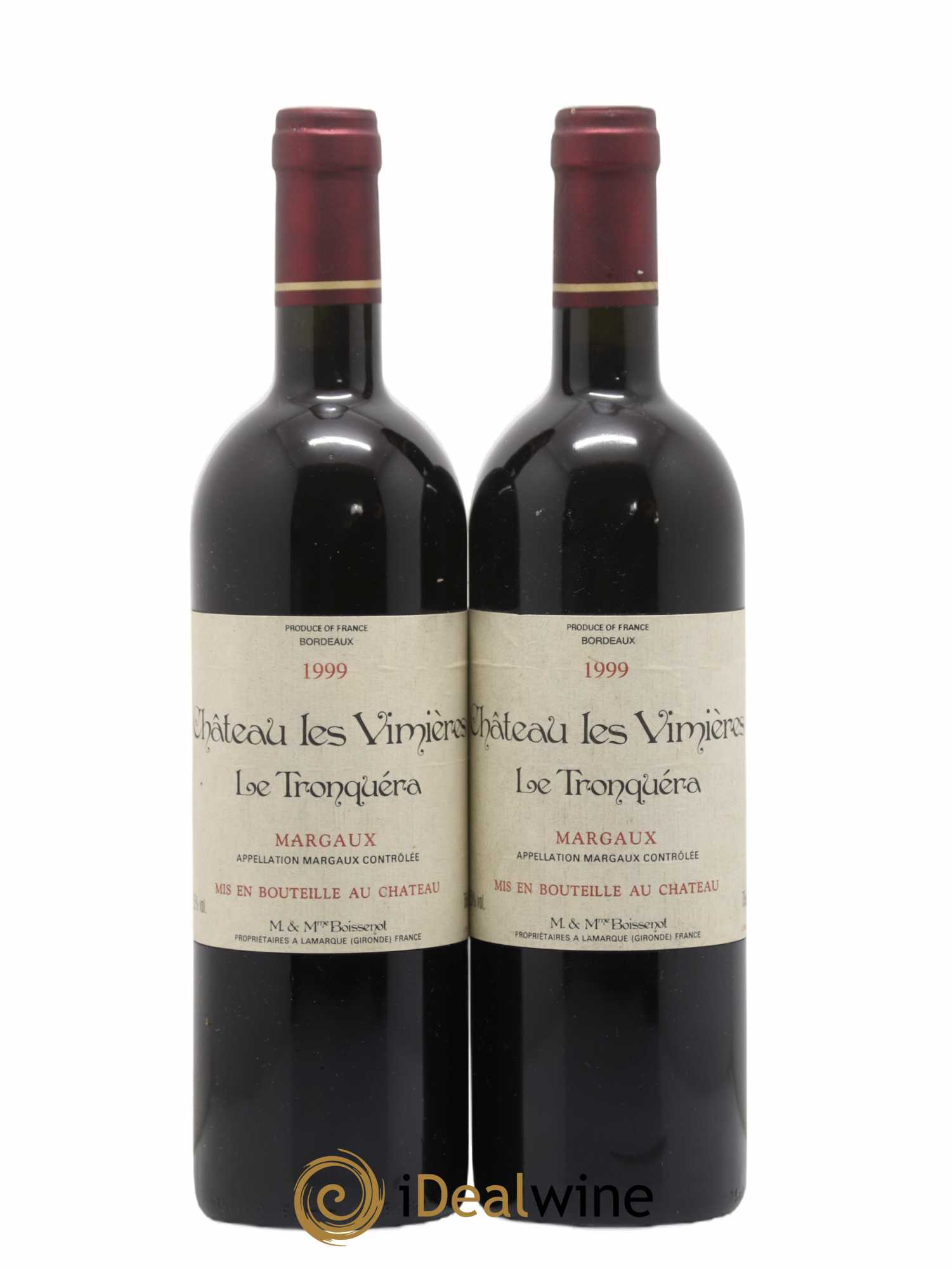 Bordeaux 1999 - Posten von 2 Flaschen - 0