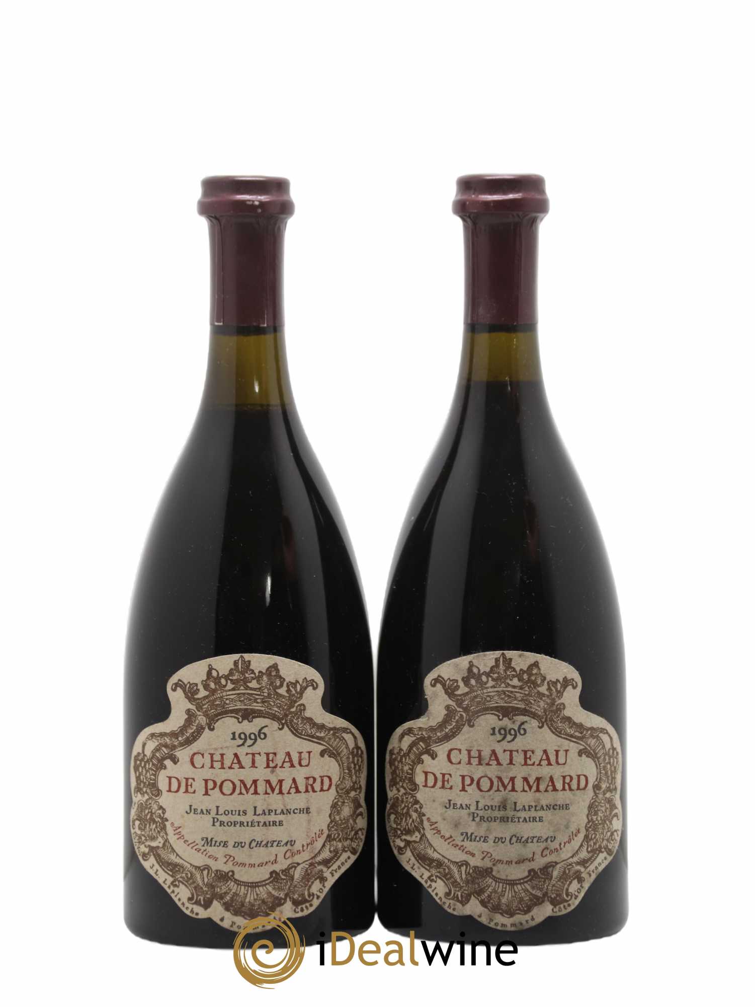 Pommard Château de Pommard 1996 - Lot de 2 bouteilles - 0