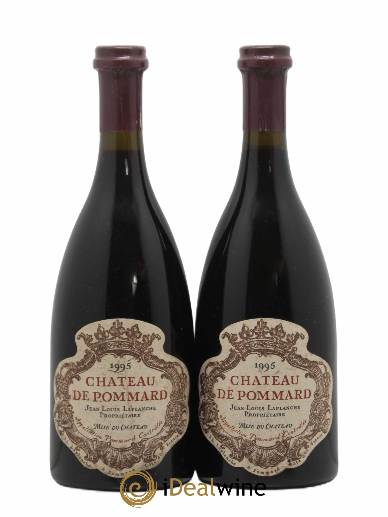Pommard Château de Pommard 1995 - Lot de 2 bouteilles - 0