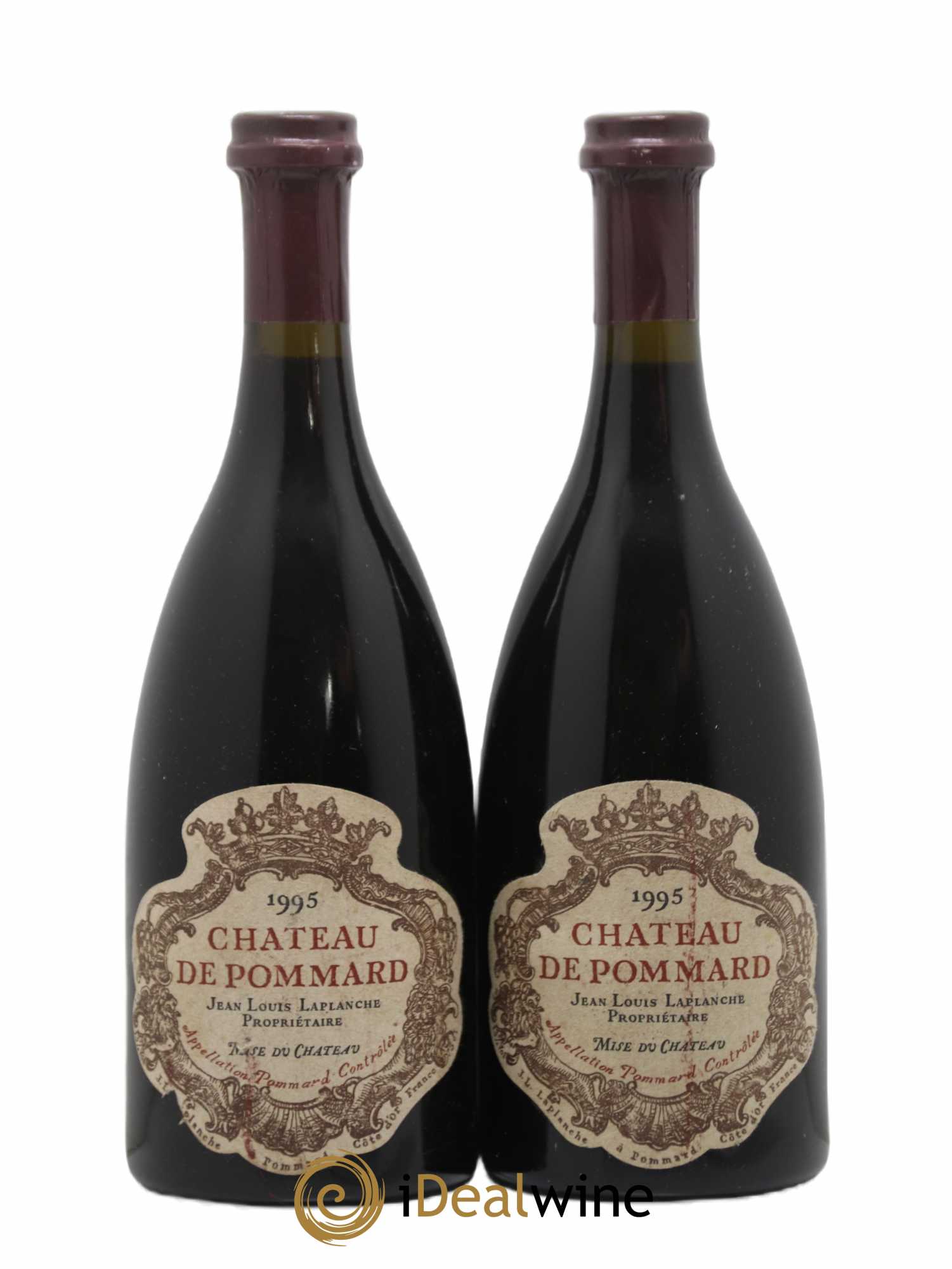 Pommard Château de Pommard 1995 - Lot de 2 bouteilles - 0