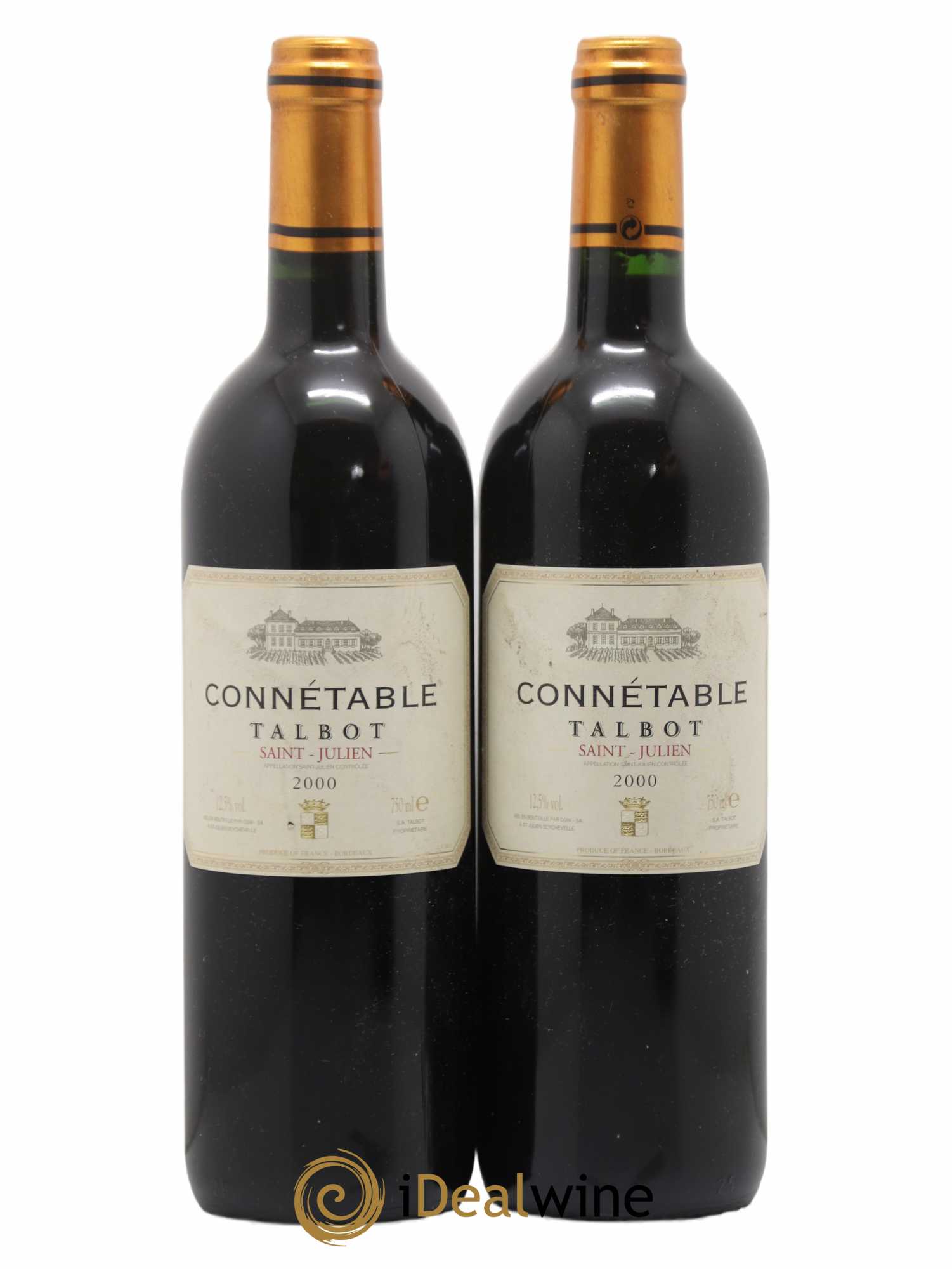Connétable de Talbot Second Vin 2000 - Lot de 2 bouteilles - 0