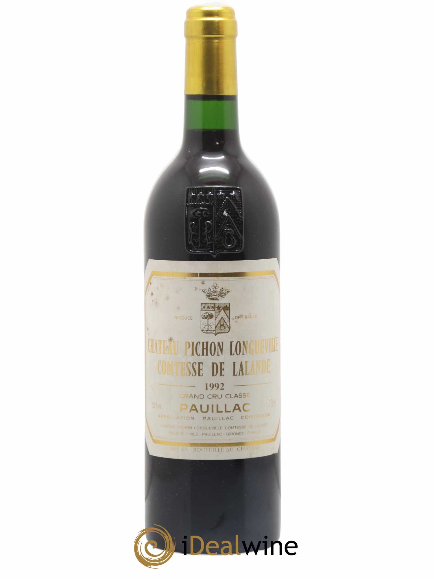 Château Pichon Longueville Comtesse de Lalande 2ème Grand Cru Classé 1992 - Lot de 1 bouteille - 0