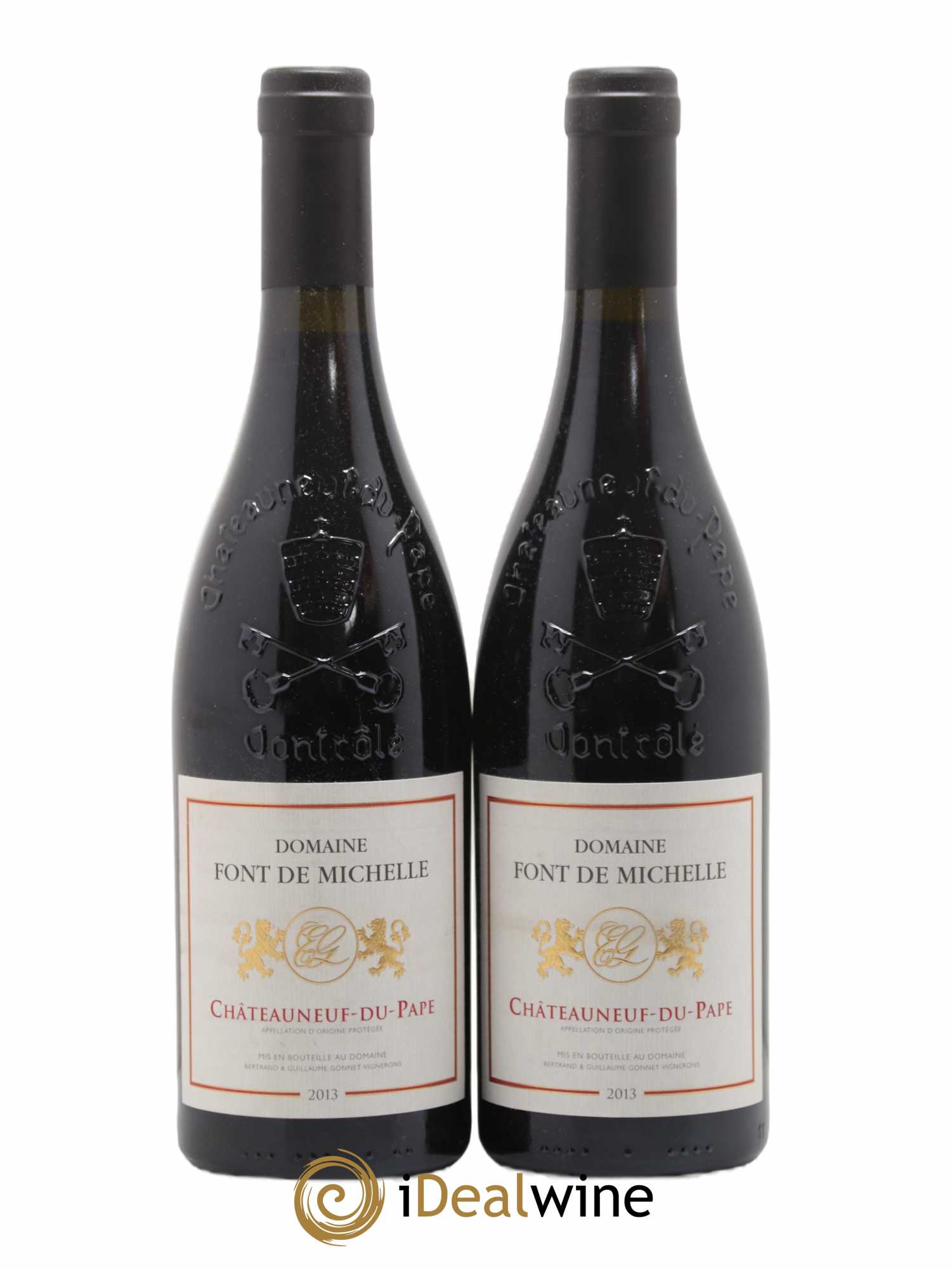 Châteauneuf-du-Pape Domaine Font de Michelle Famille Gonnet 2013 - Lot de 2 bouteilles - 0