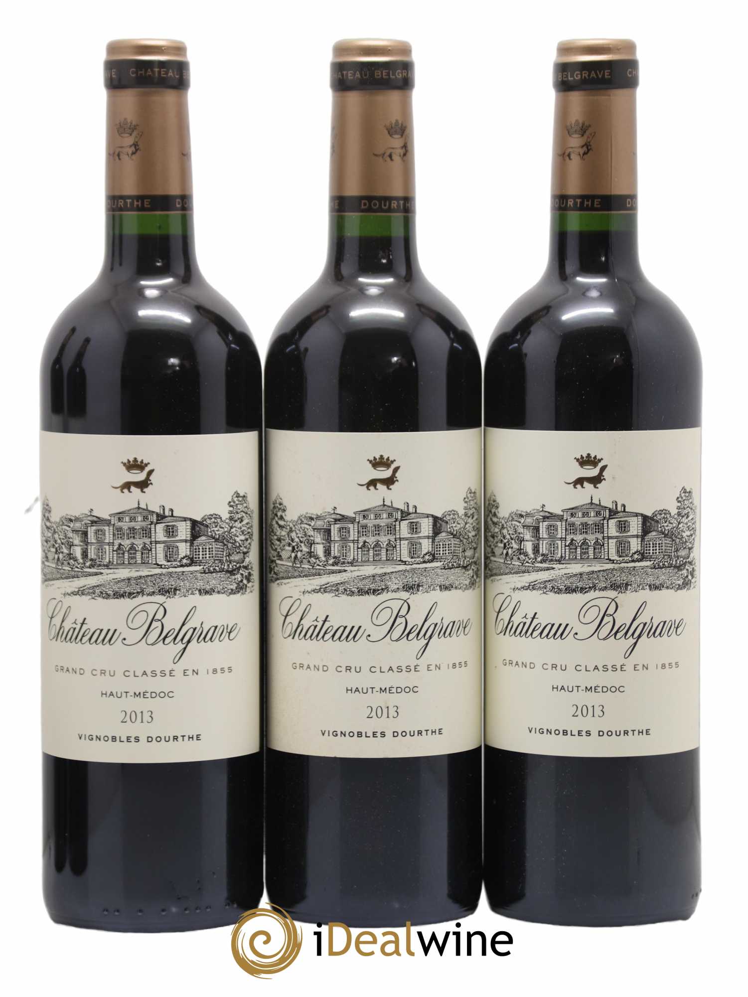 Château Belgrave 5ème Grand Cru Classé 2013 - Lot de 12 bouteilles - 2