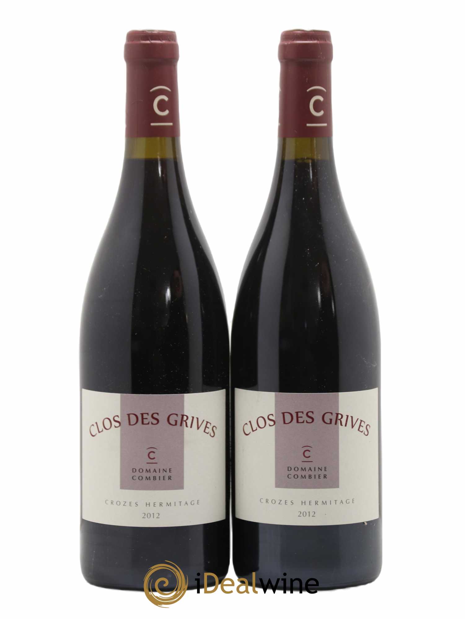 Crozes-Hermitage Clos des Grives Combier 2012 - Lot de 2 bouteilles - 0