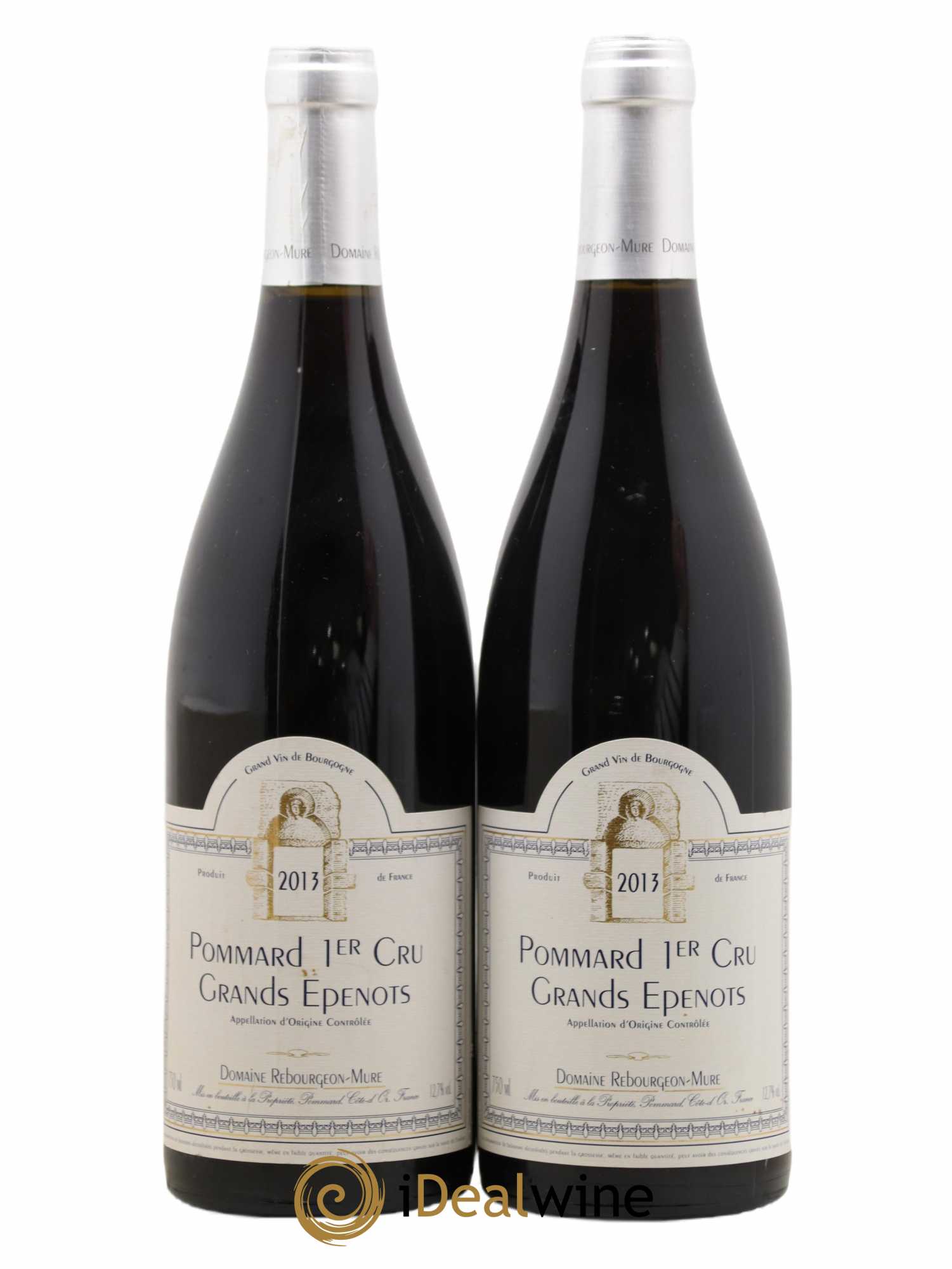 Pommard 1er Cru Grands Epenots Rebourgeon Mure 2013 - Posten von 2 Flaschen - 0