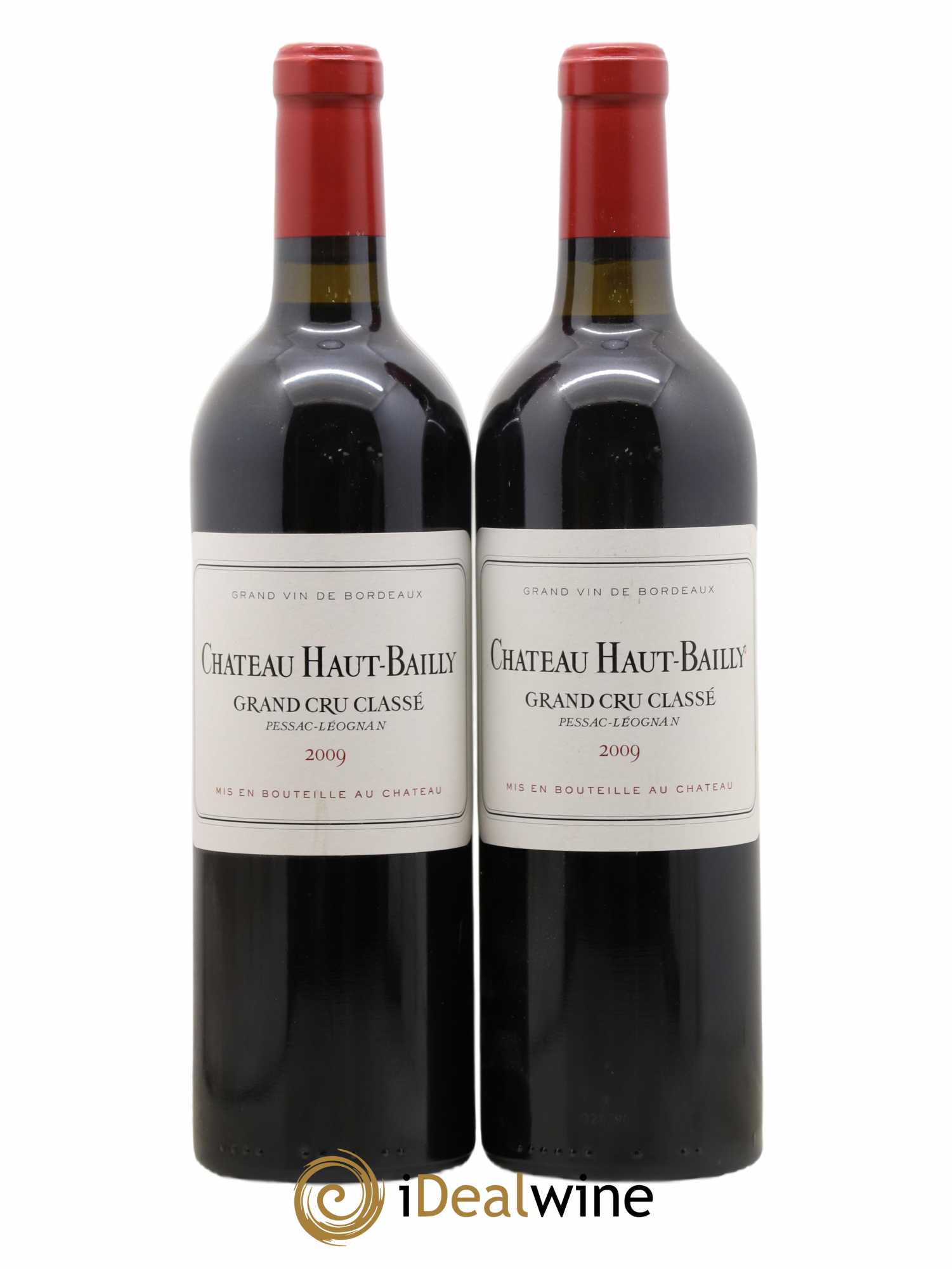 Château Haut-Bailly Cru Classé de Graves 2009 - Lot de 2 bouteilles - 0