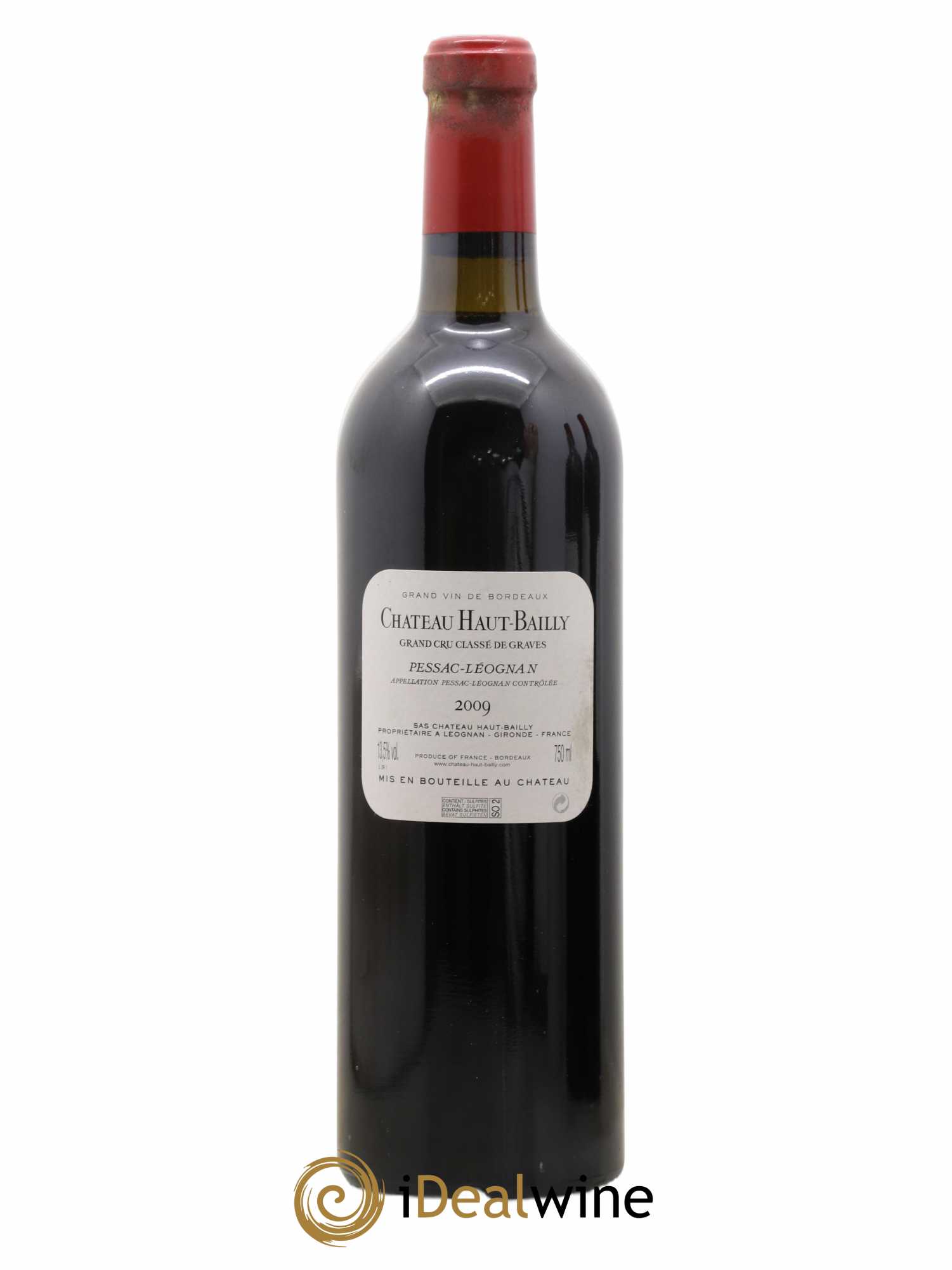 Château Haut-Bailly Cru Classé de Graves 2009 - Lot de 1 bouteille - 1