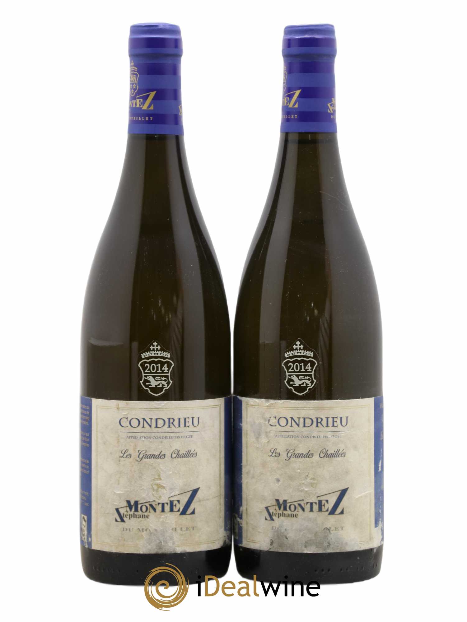 Condrieu Les Grandes Chaillées Monteillet (Domaine du) - Stéphane Montez 2014 - Lot de 2 bouteilles - 0