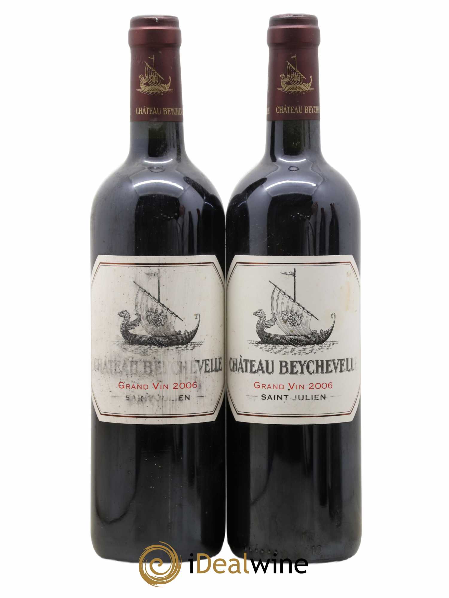 Château Beychevelle 4ème Grand Cru Classé 2006 - Lot de 2 bouteilles - 0
