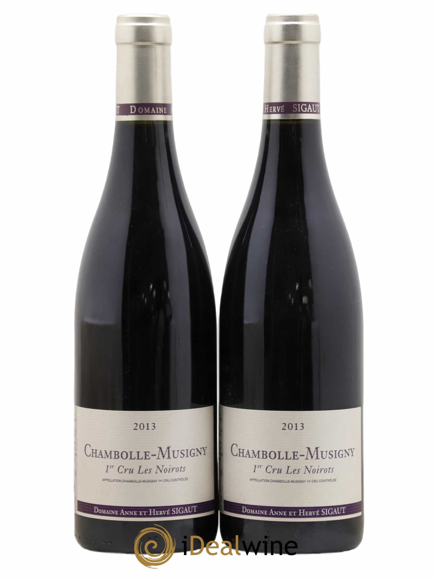 Chambolle-Musigny 1er Cru Les Noirots Anne et Hervé Sigaut (Domaine) 2013 - Lot de 2 bouteilles - 0
