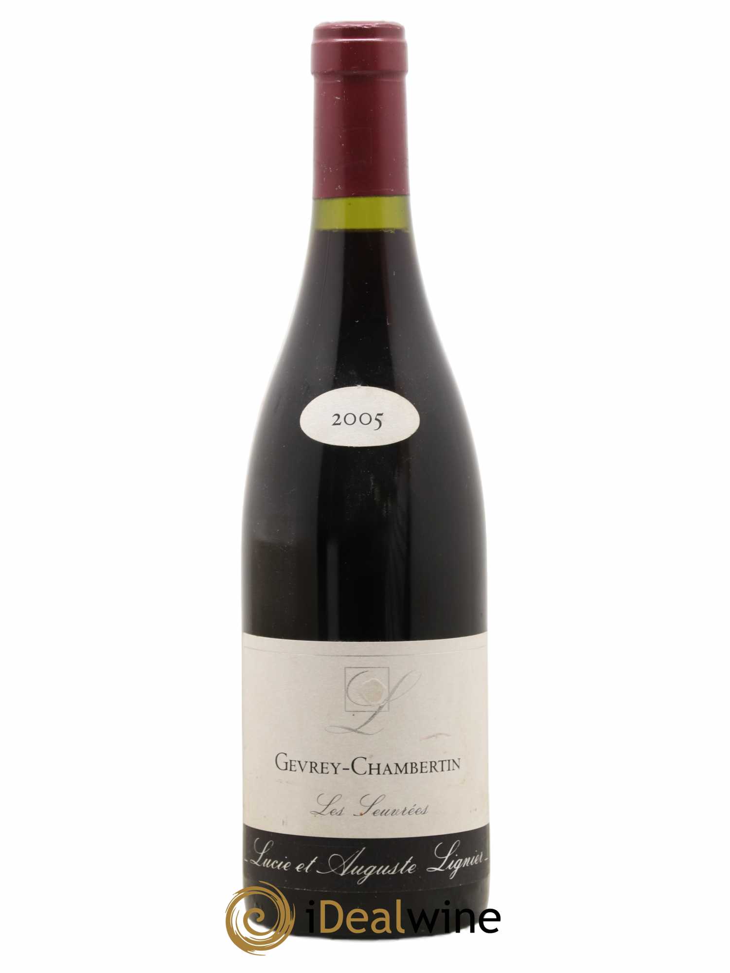 Gevrey-Chambertin Les Seuvrees Lucie et Auguste Lignier 2005 - Posten von 1 Flasche - 0