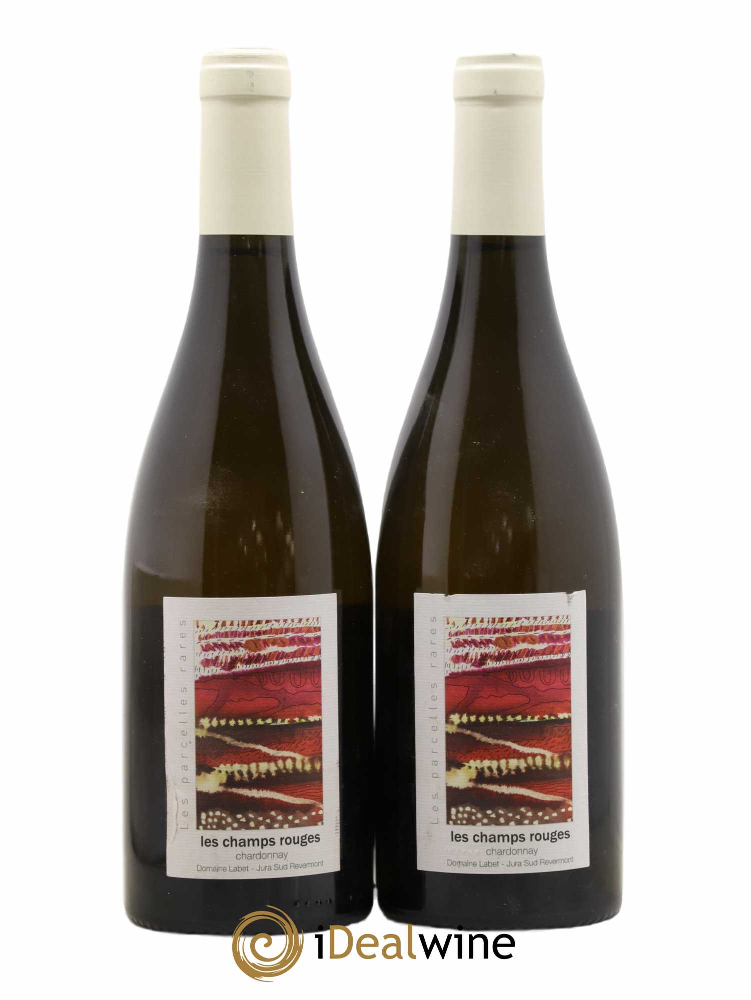 Côtes du Jura Chardonnay Les Champs Rouges Romain - Julien - Charline Labet 2014 - Lot de 2 bouteilles - 0