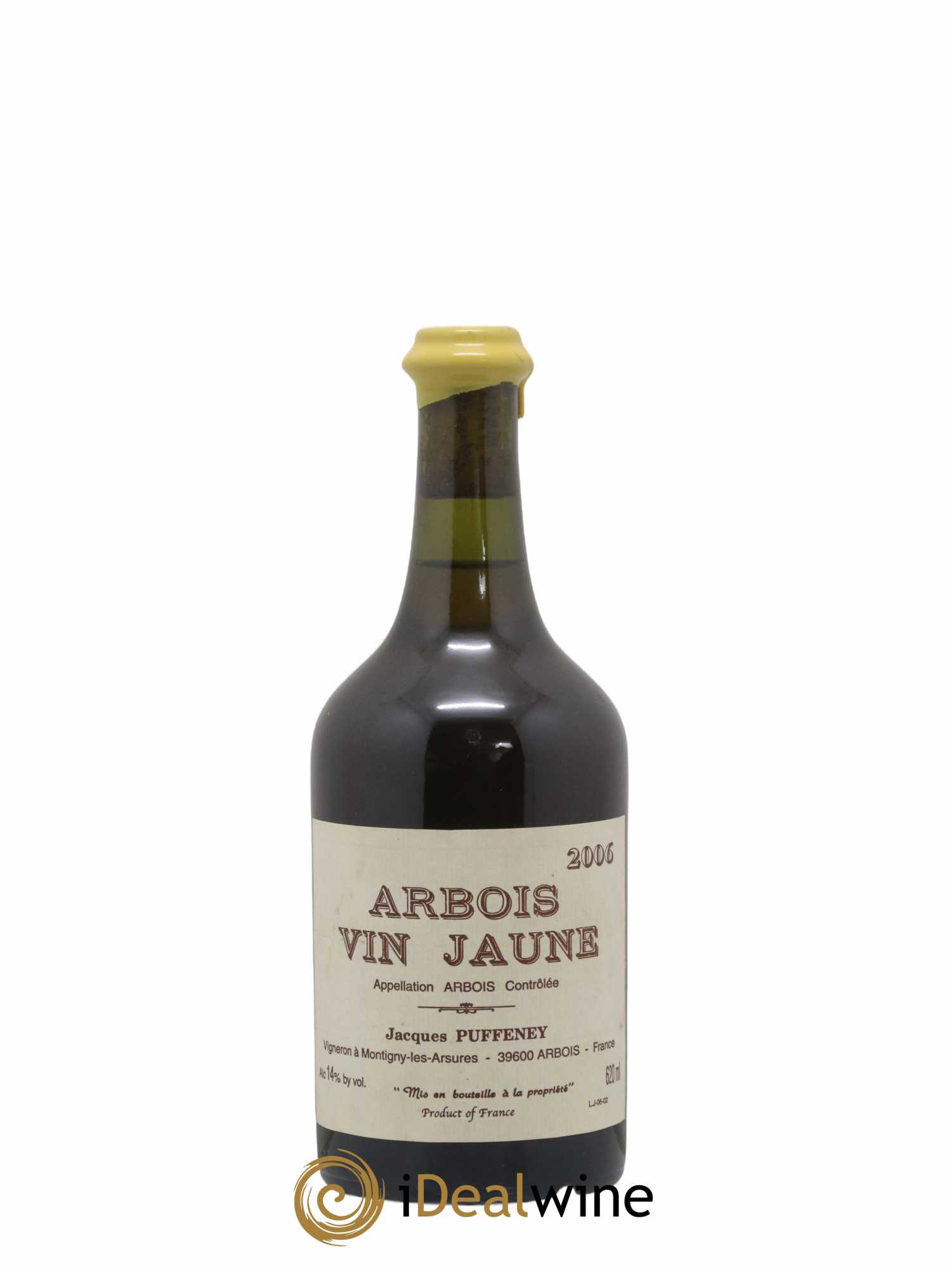 Arbois Vin Jaune Jacques Puffeney 2006 - Lot de 1 bouteille - 0