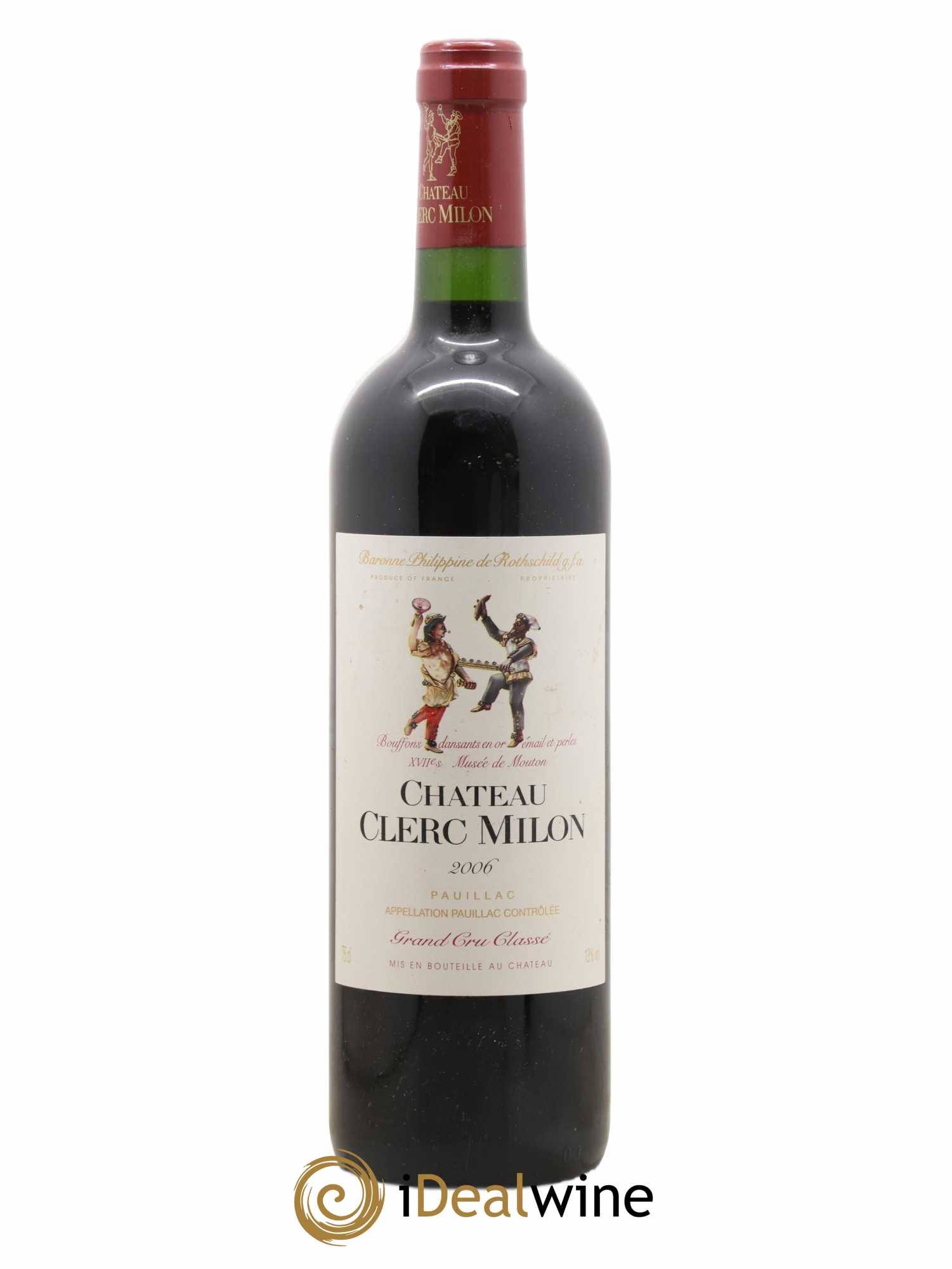 Château Clerc Milon 5ème Grand Cru Classé 2006 - Lot de 1 bouteille - 0