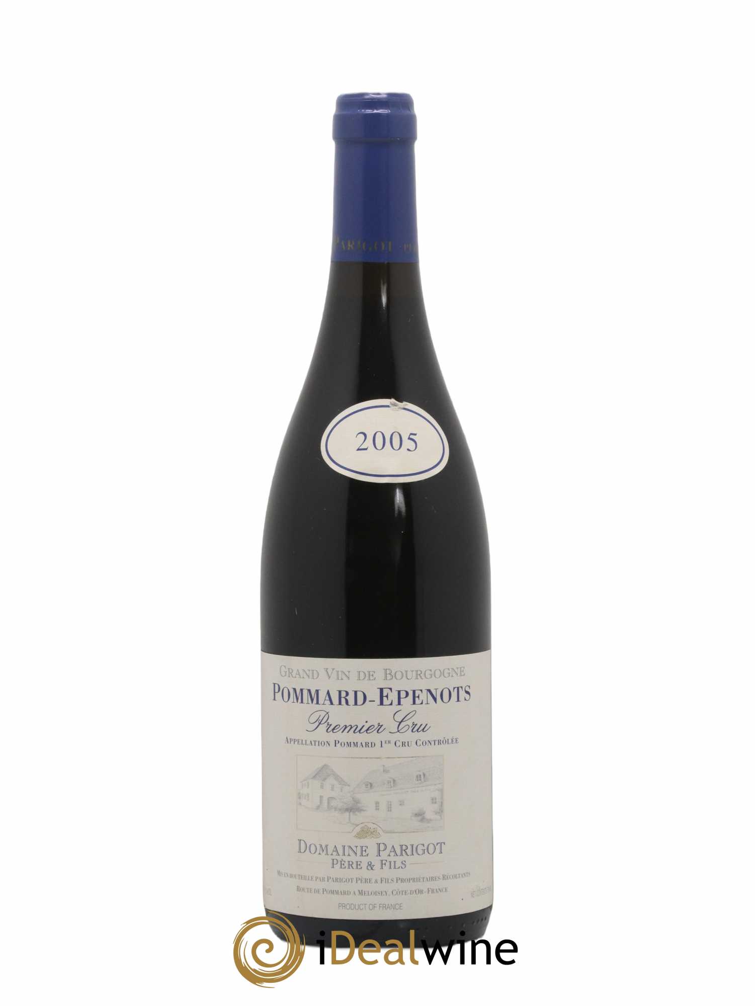 Pommard 1er Cru Epenots Parigot Père & Fils 2005 - Lot de 1 bouteille - 0