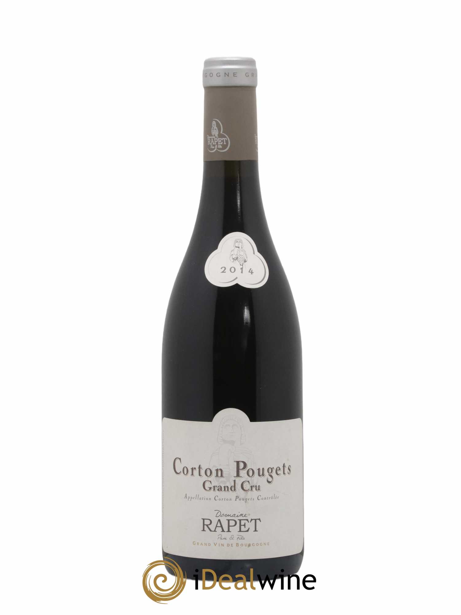 Corton Grand Cru Pougets Rapet Père & Fils 2014 - Lot de 1 bouteille - 0