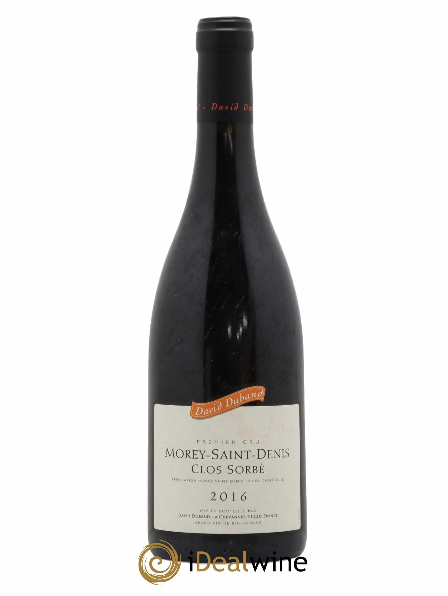 Morey-Saint-Denis 1er Cru Clos Sorbè David Duband (Domaine) 2016 - Lot de 1 bouteille - 0