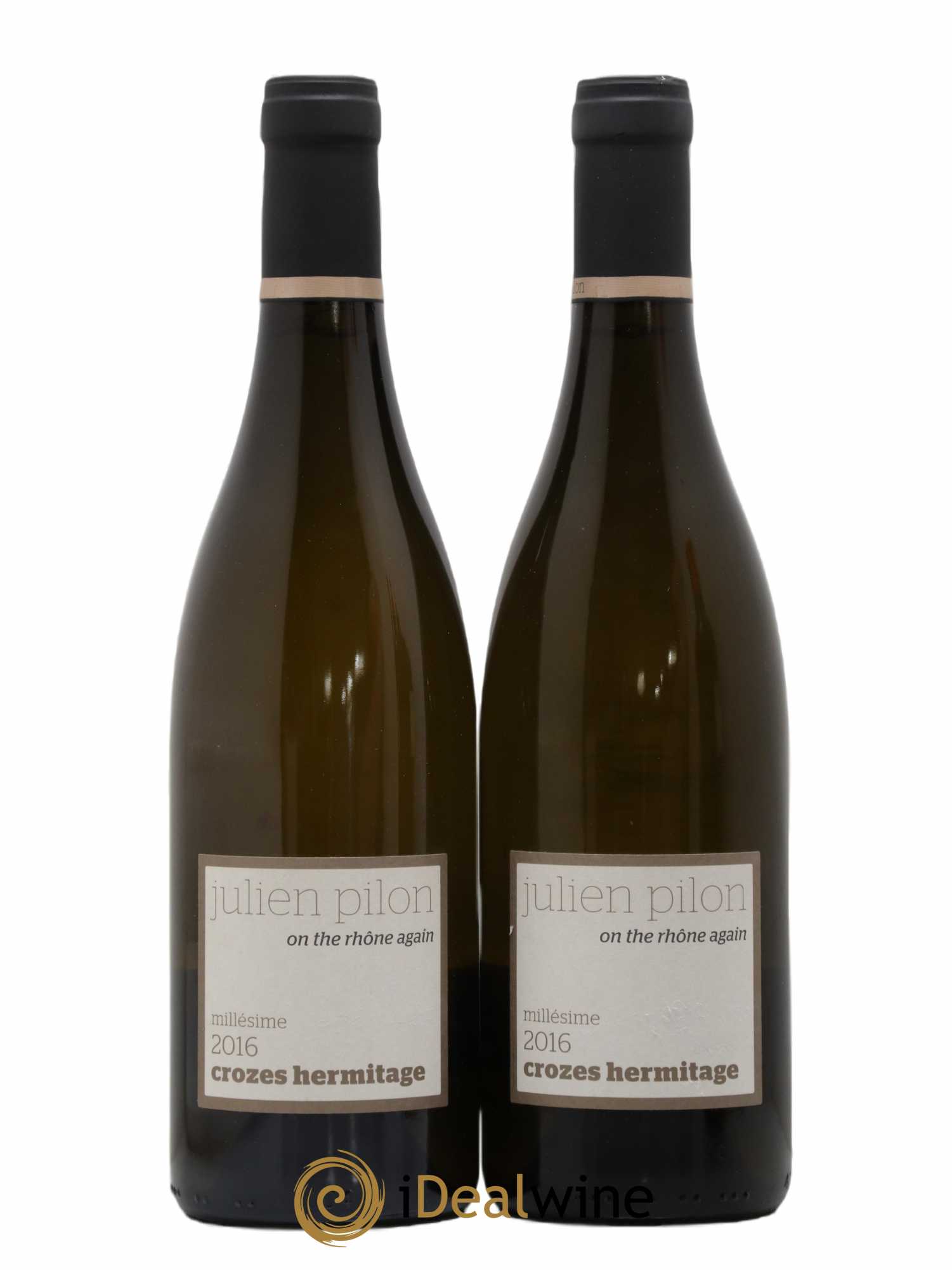 Crozes-Hermitage On the Rhone again Julien Pilon 2016 - Lot de 2 bouteilles - 0