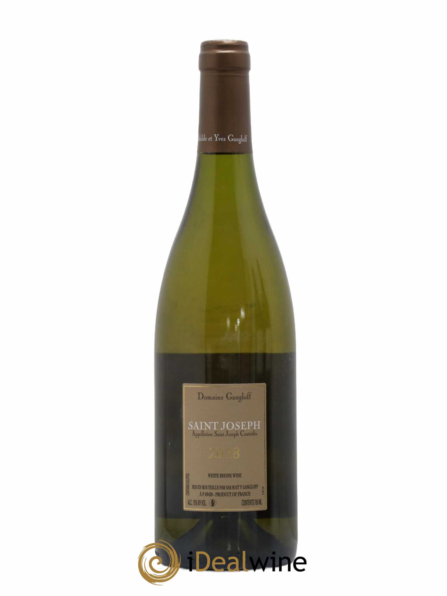 Saint-Joseph Gangloff (Domaine) 2018 - Lot de 1 bouteille - 1