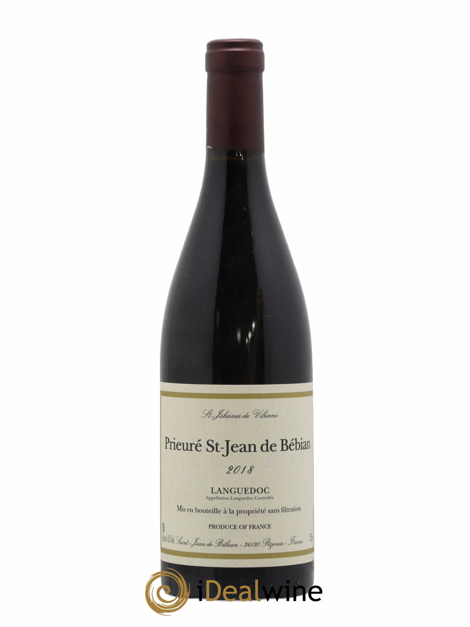 Languedoc Prieuré St-Jean de Bébian 2018 - Lot de 1 bouteille - 0