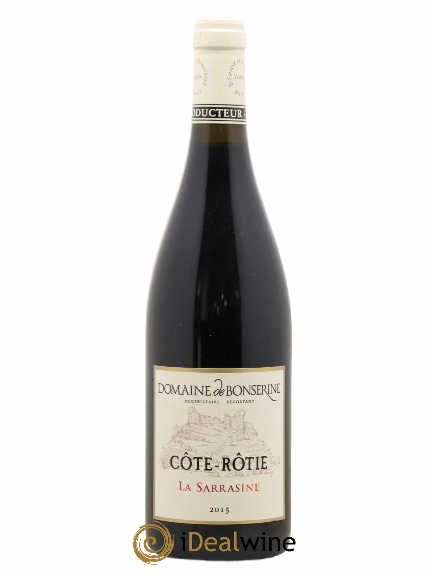 Côte-Rôtie Domaine De Bonserine La Sarrasine 2015 - Posten von 1 Flasche - 0