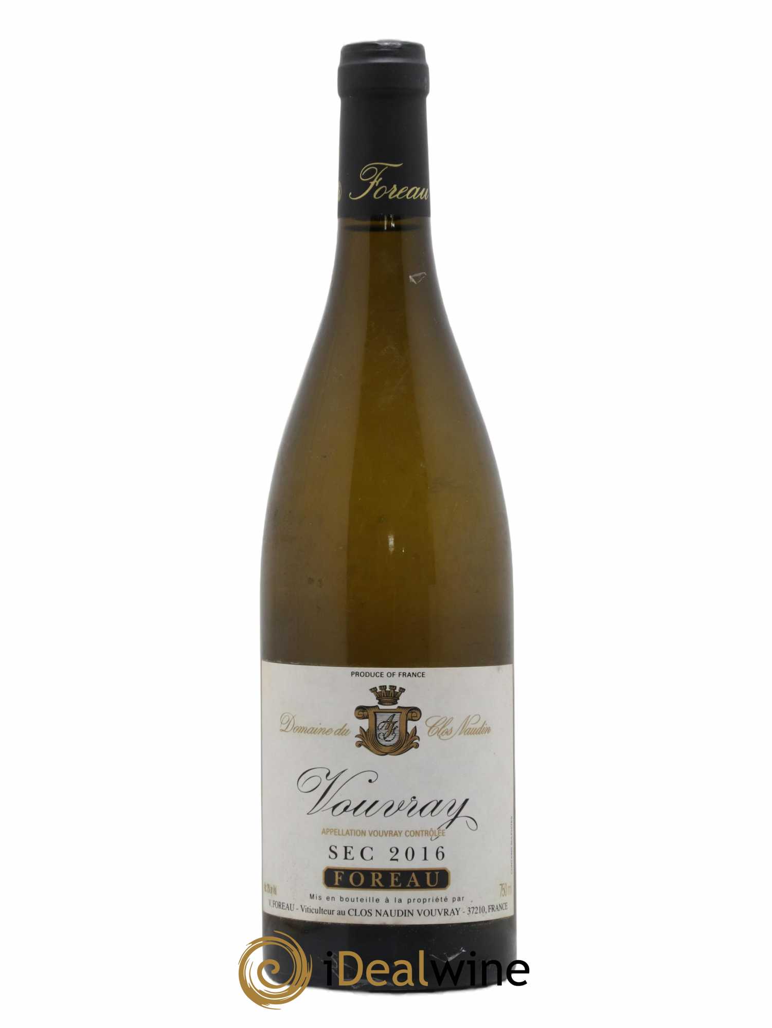 Vouvray Sec Clos Naudin - Philippe Foreau 2016 - Lot de 1 bouteille - 0