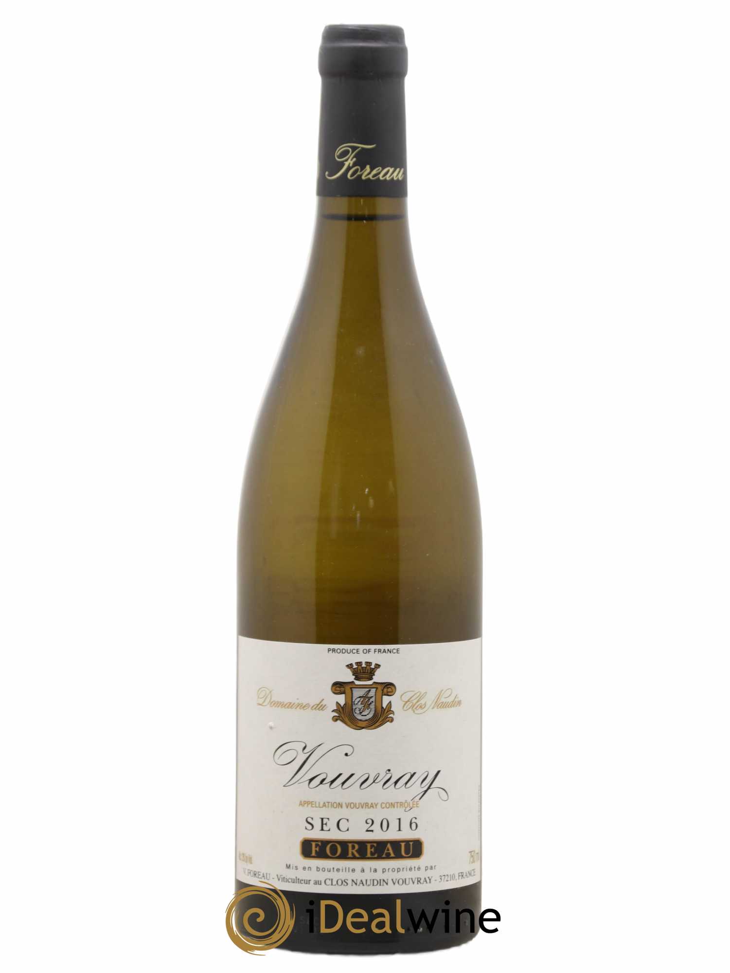 Vouvray Sec Clos Naudin - Philippe Foreau 2016 - Lot de 1 bouteille - 0