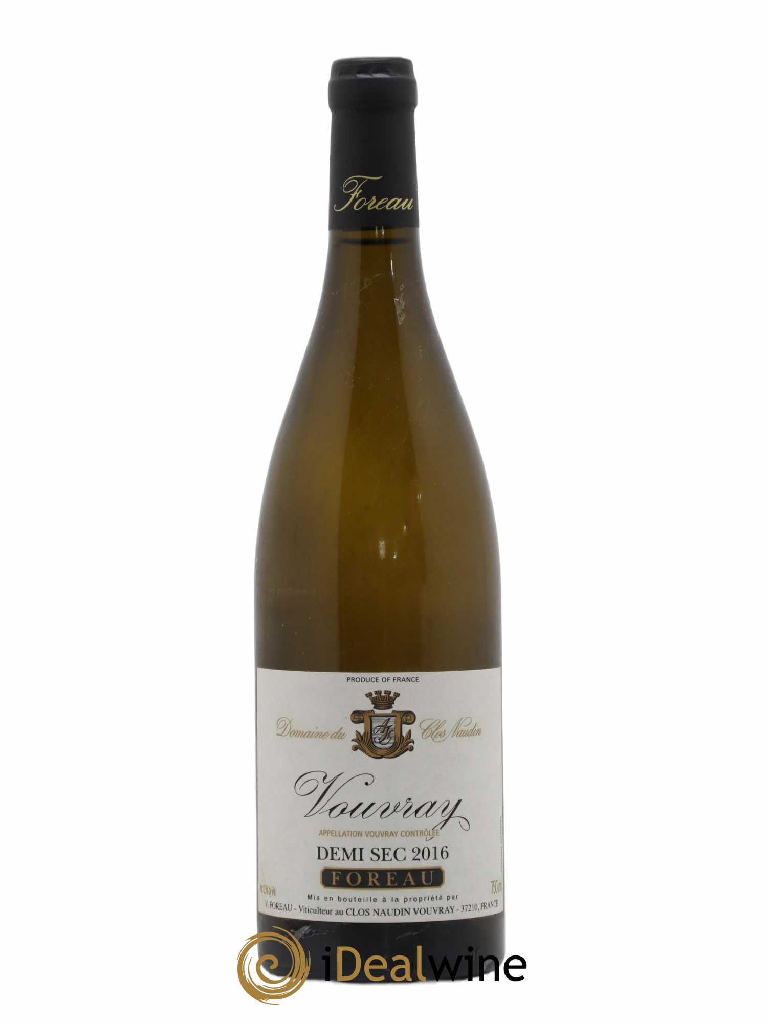 Vouvray Demi-Sec Clos Naudin - Philippe Foreau 2016 - Lot de 1 bouteille - 0