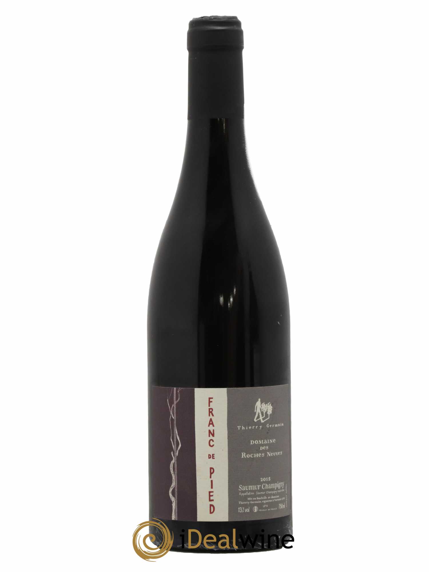 Saumur-Champigny Franc de pied Domaine des Roches Neuves - Thierry Germain 2015 - Lot de 1 bouteille - 0