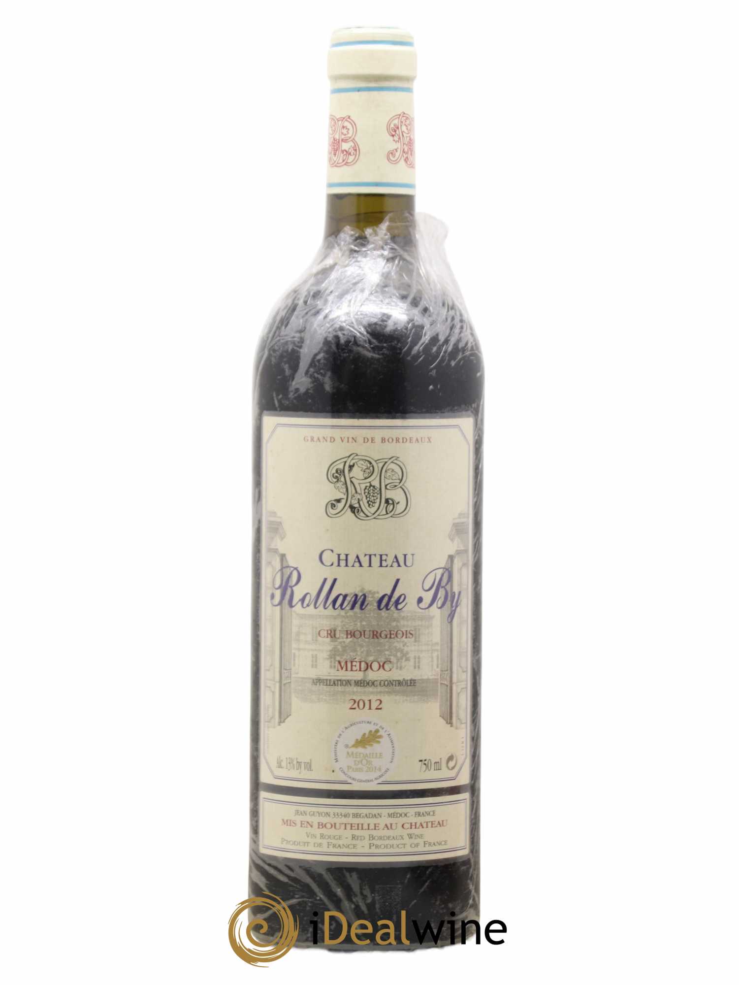 Château Rollan de By Cru Bourgeois 2012 - Lot de 1 bouteille - 0