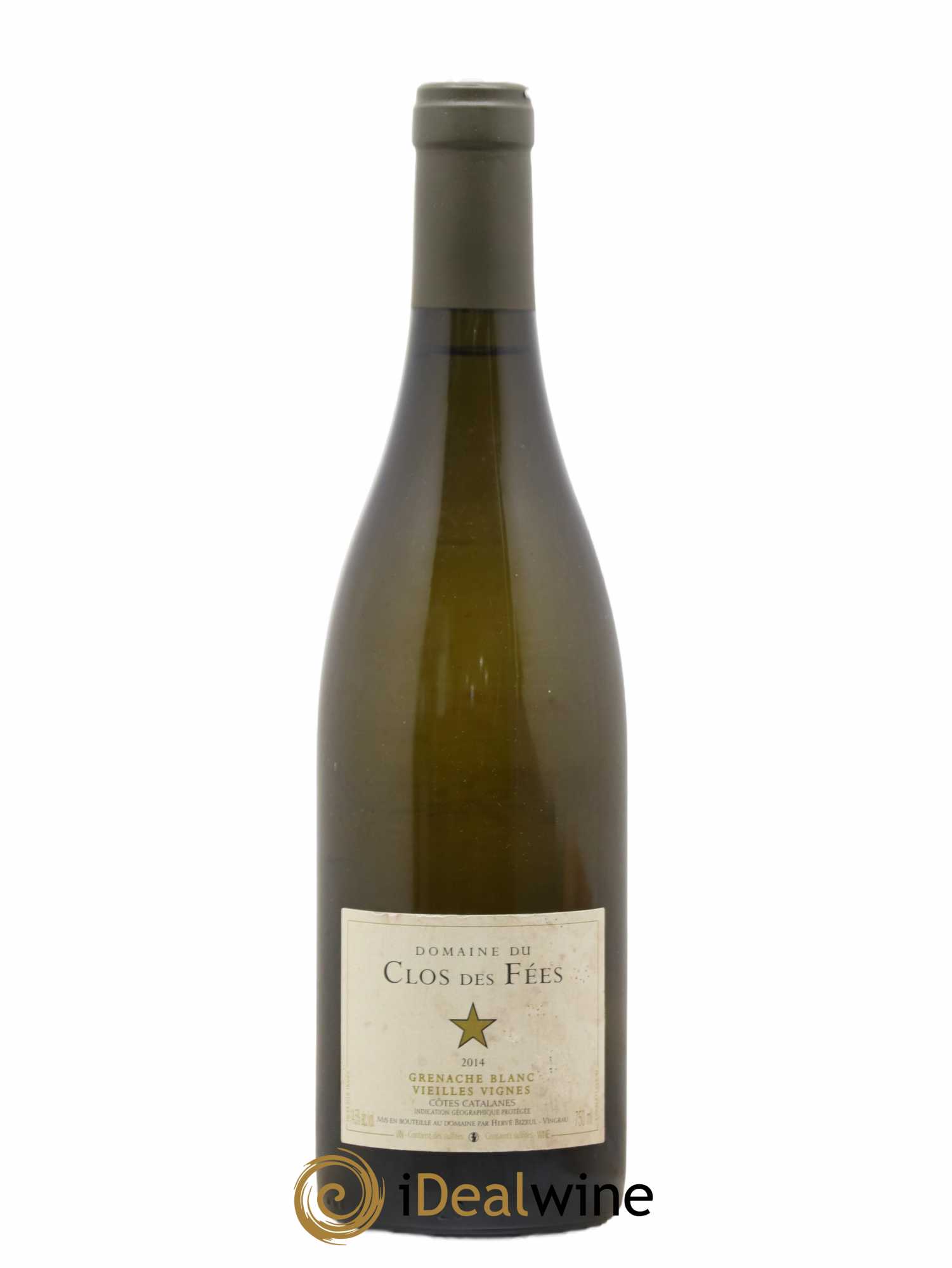 Côtes Catalanes Clos des Fées Vieilles vignes Hervé Bizeul 2014 - Lot de 1 bouteille - 0