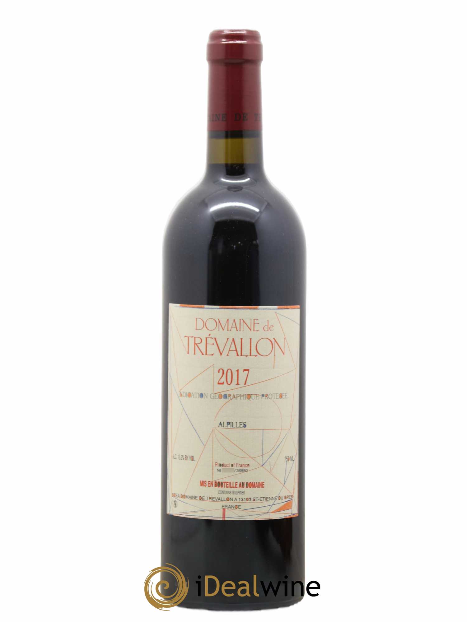 Alpilles Trévallon (Domaine de) Eloi Dürrbach 2017 - Lot de 1 bouteille - 0