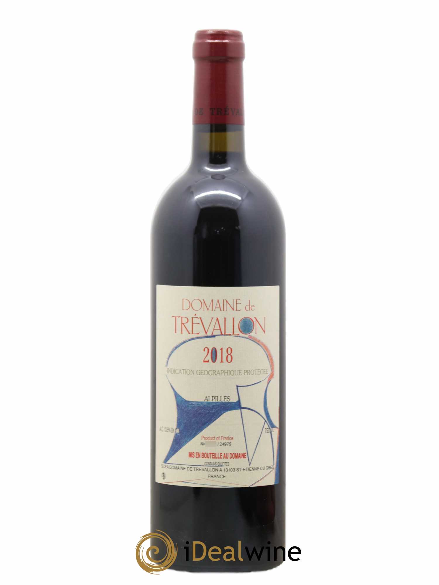 Alpilles Trévallon (Domaine de) Eloi Dürrbach 2018 - Lot de 1 bouteille - 0