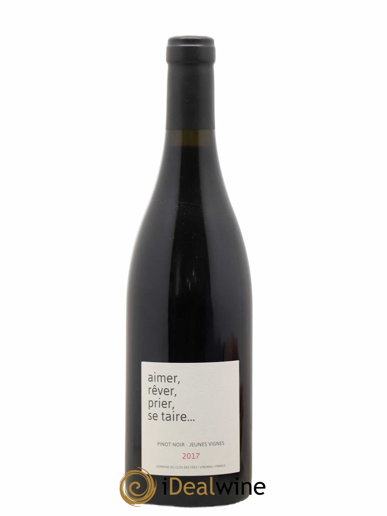 Côtes Catalanes Clos des Fées Aimer Rêver Prier Se taire Hervé Bizeul 2017 - Lot de 1 bouteille - 0