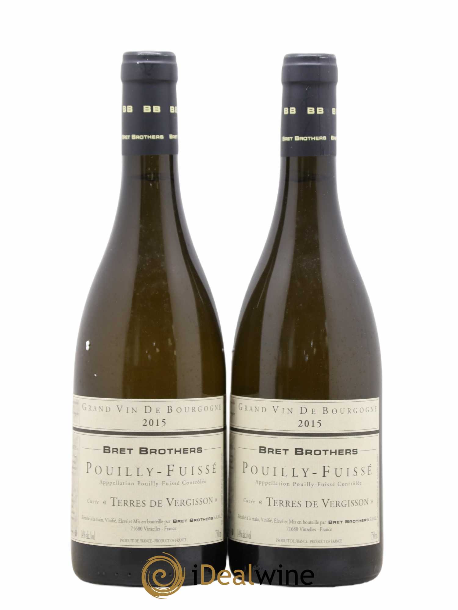 Pouilly-Fuissé Cuvée Terres De Vergisson Bret Brothers 2015 - Lot de 2 bouteilles - 0