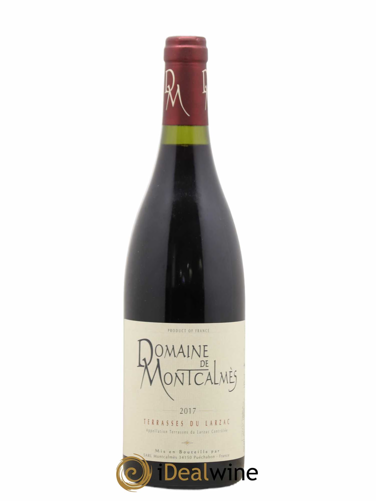 Terrasses du Larzac Domaine de Montcalmès Frédéric Pourtalié 2017 - Lot de 1 bouteille - 0