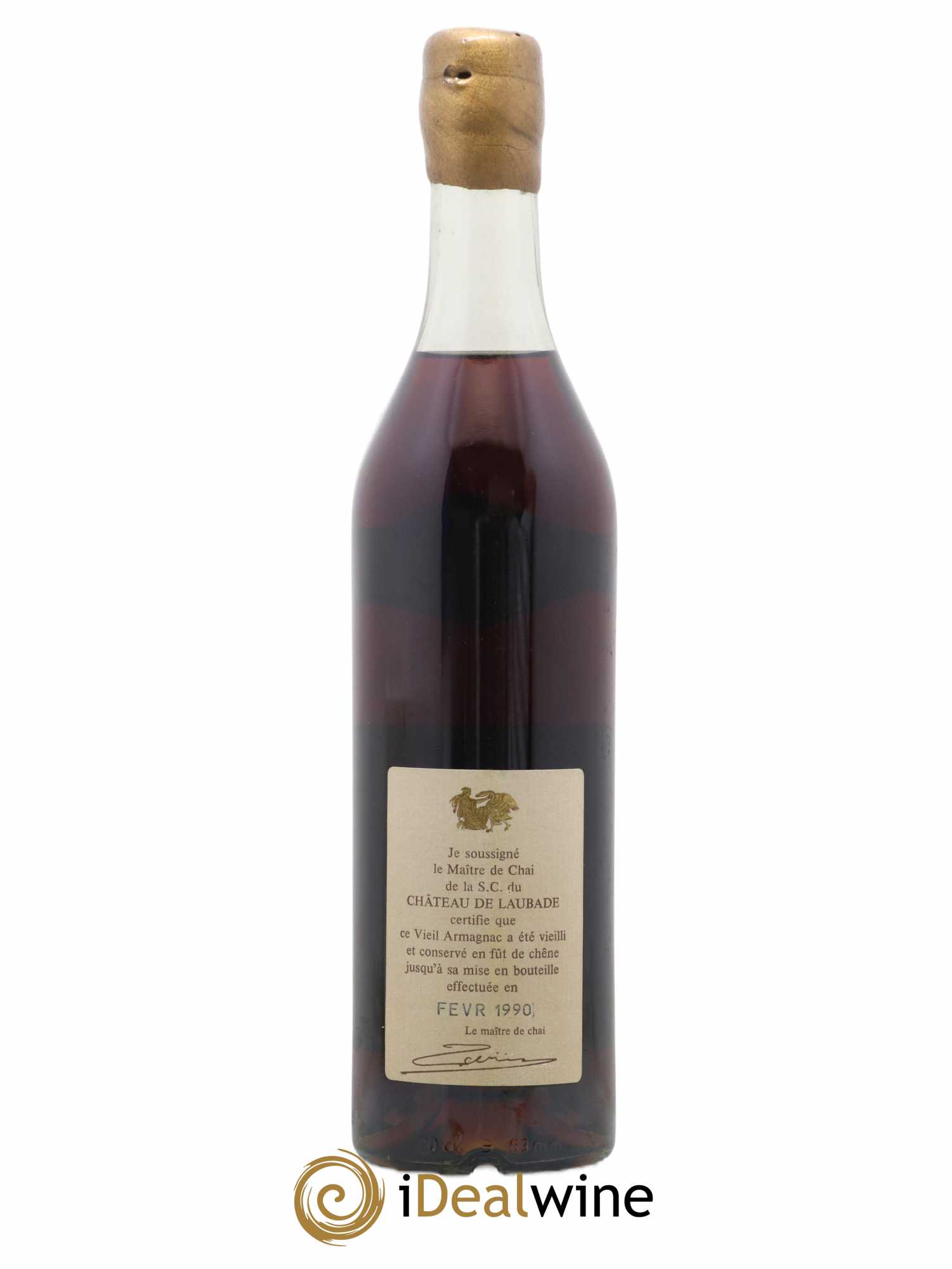 Bas-Armagnac Château de Laubade 1930 - Lot de 1 bouteille - 1
