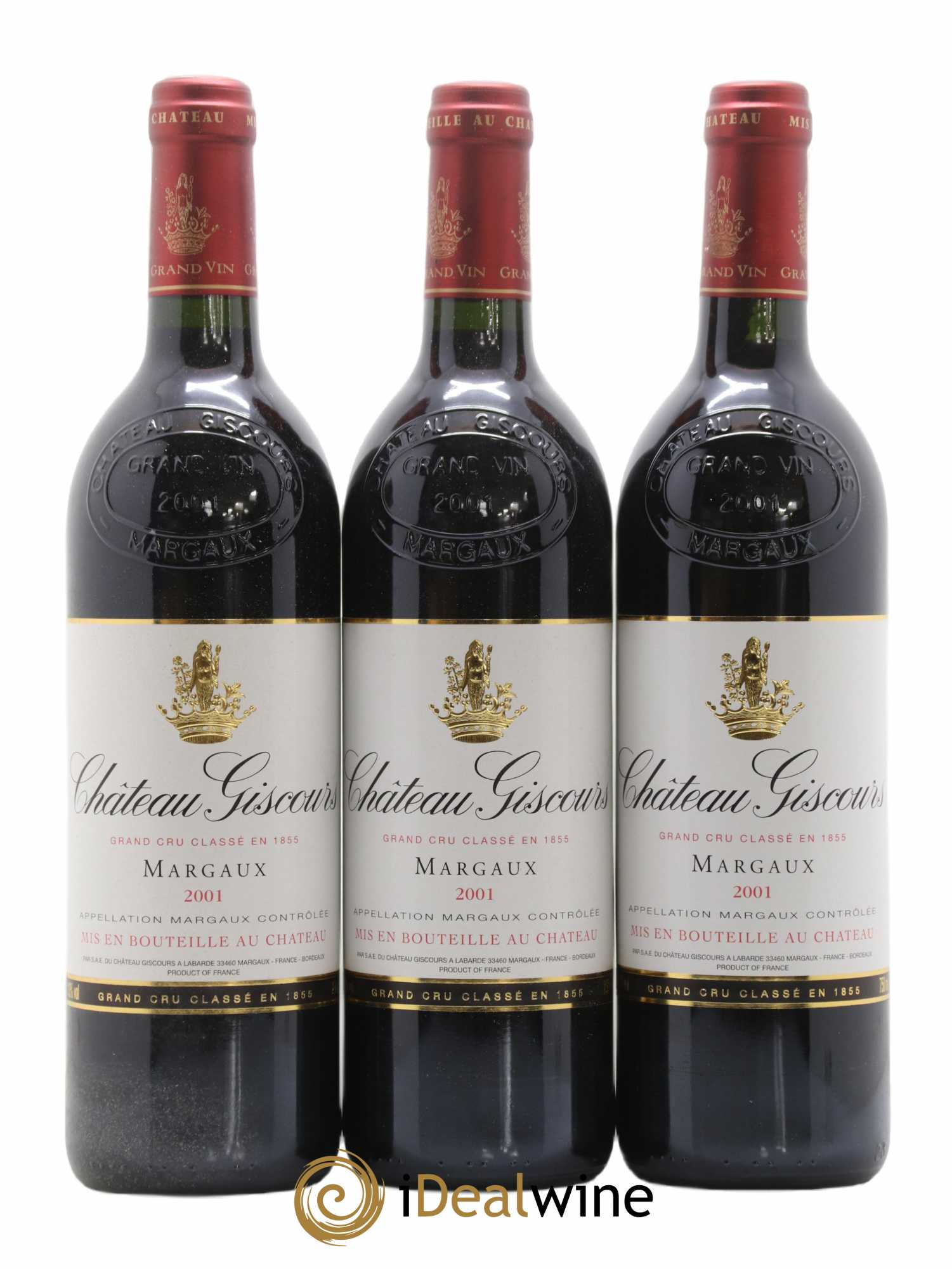 Château Giscours 3ème Grand Cru Classé 2001 - Lot de 12 bouteilles - 2