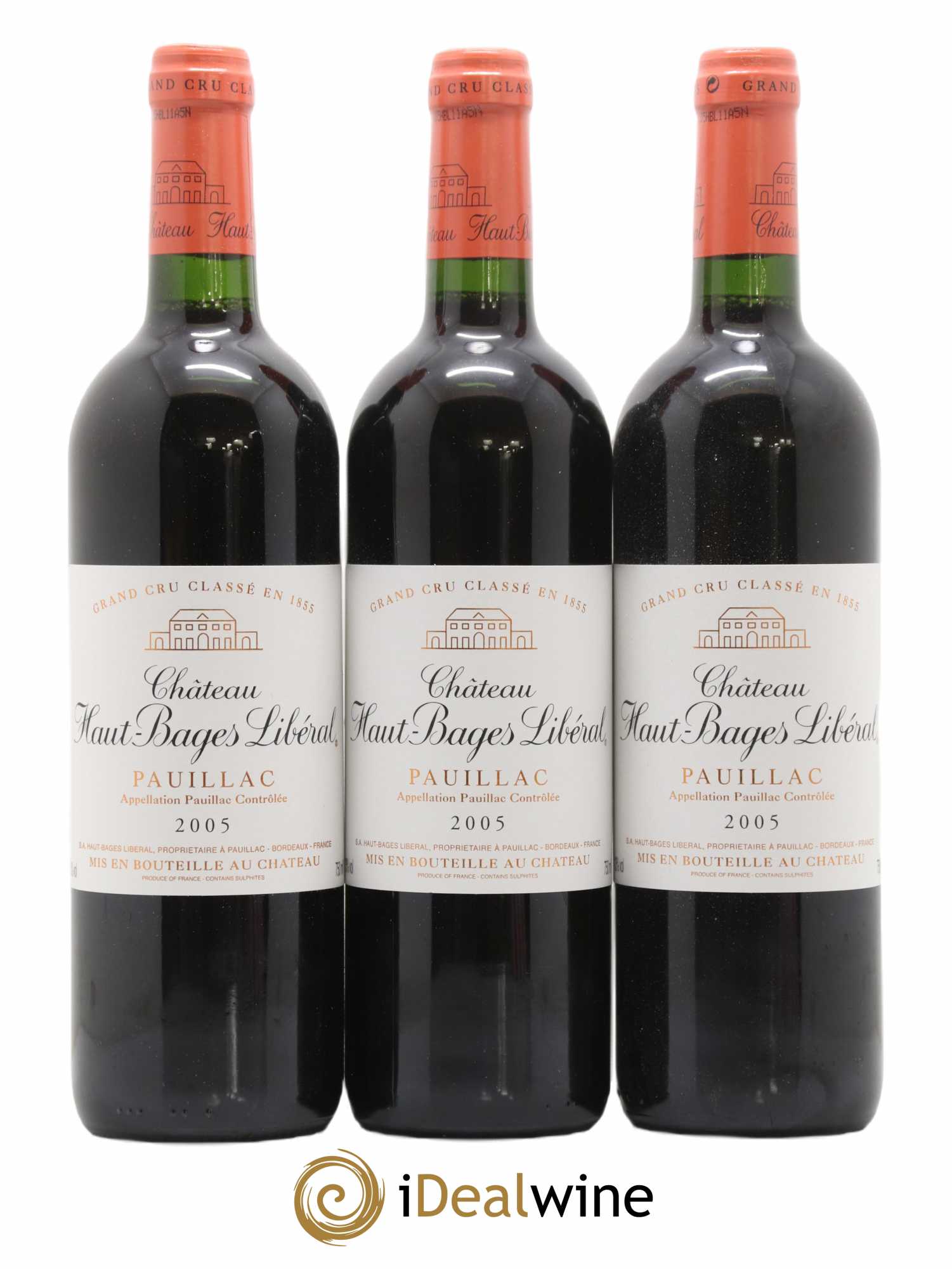Château Haut Bages Libéral 5ème Grand Cru Classé 2005 - Lot de 12 bouteilles - 2