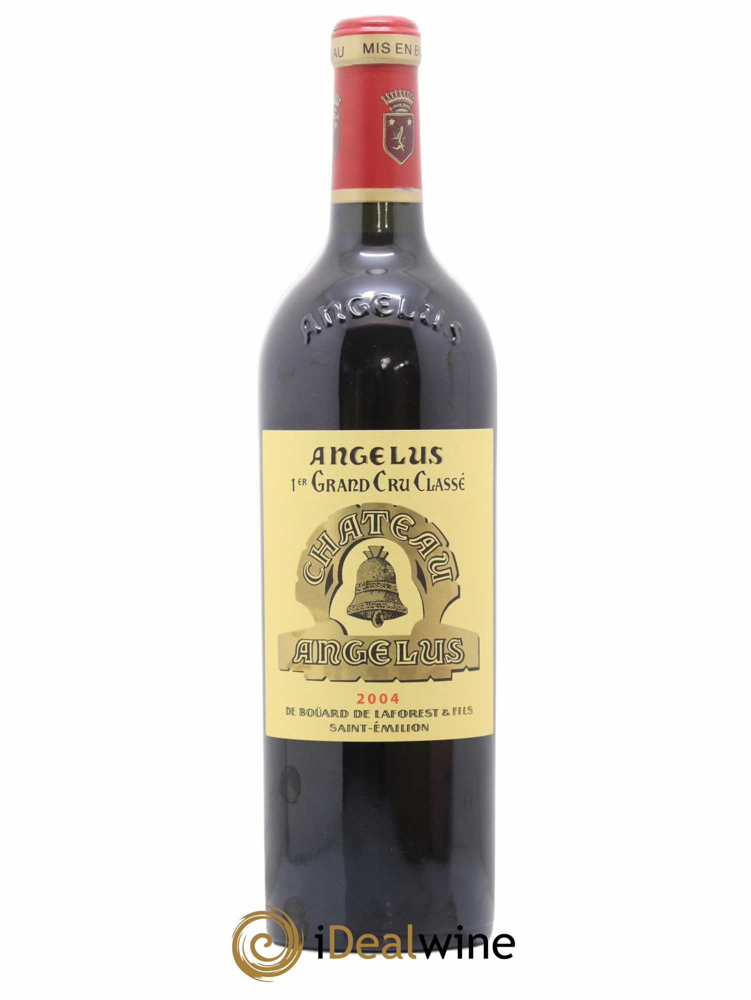 Château Angélus 1er Grand Cru Classé A 2004 - Lot de 1 bouteille - 0