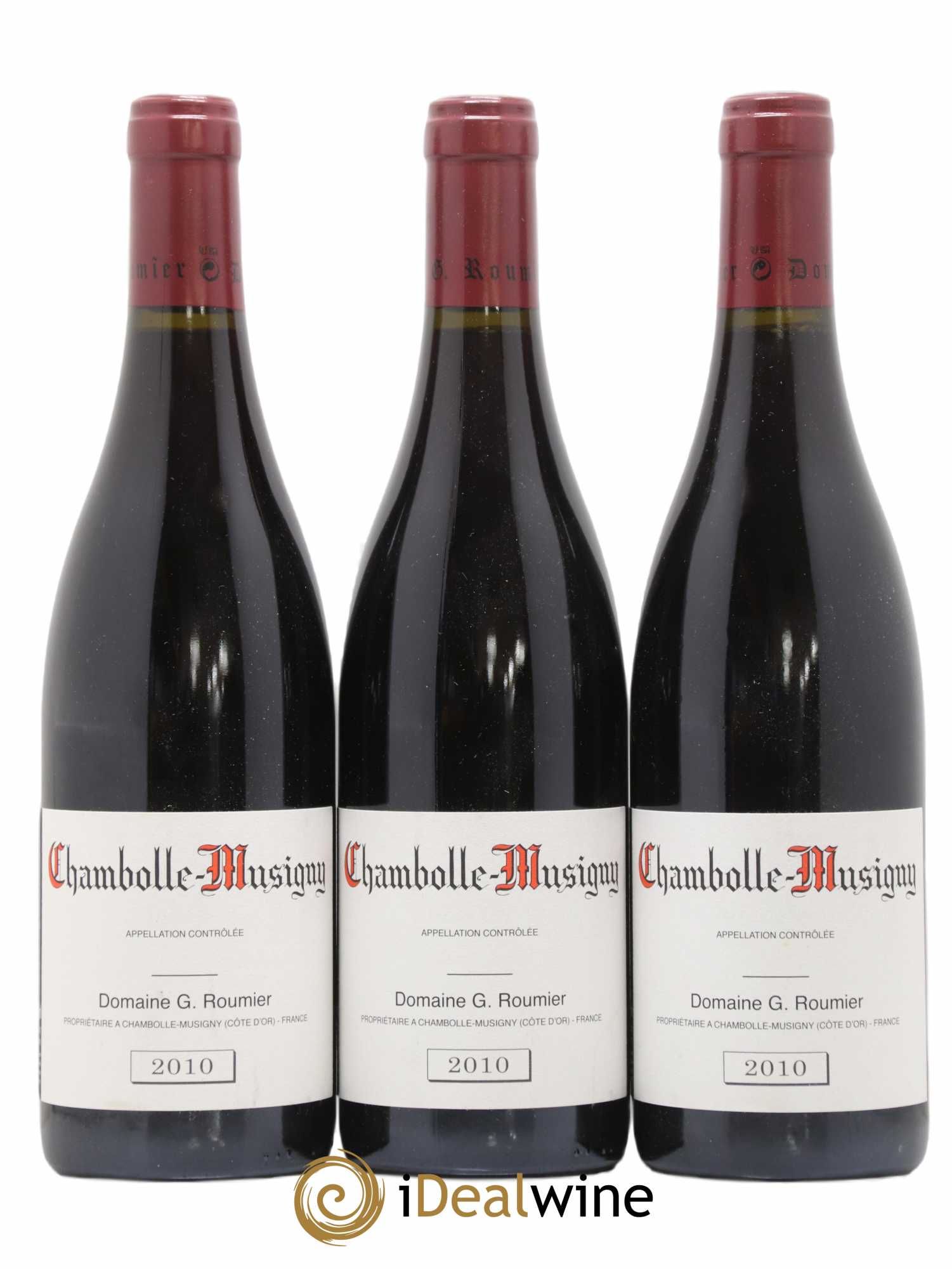 Chambolle-Musigny Georges Roumier (Domaine) 2010 - Lot de 3 bouteilles - 0